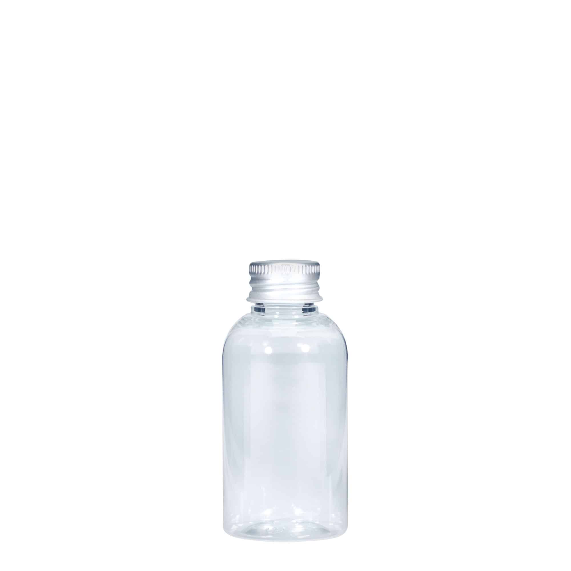 50 ml PET-flaske 'Boston', plast, åbning: GPI 20/410 50 ml PET-flaske 'Boston', plast, åbning: GPI 20/410
