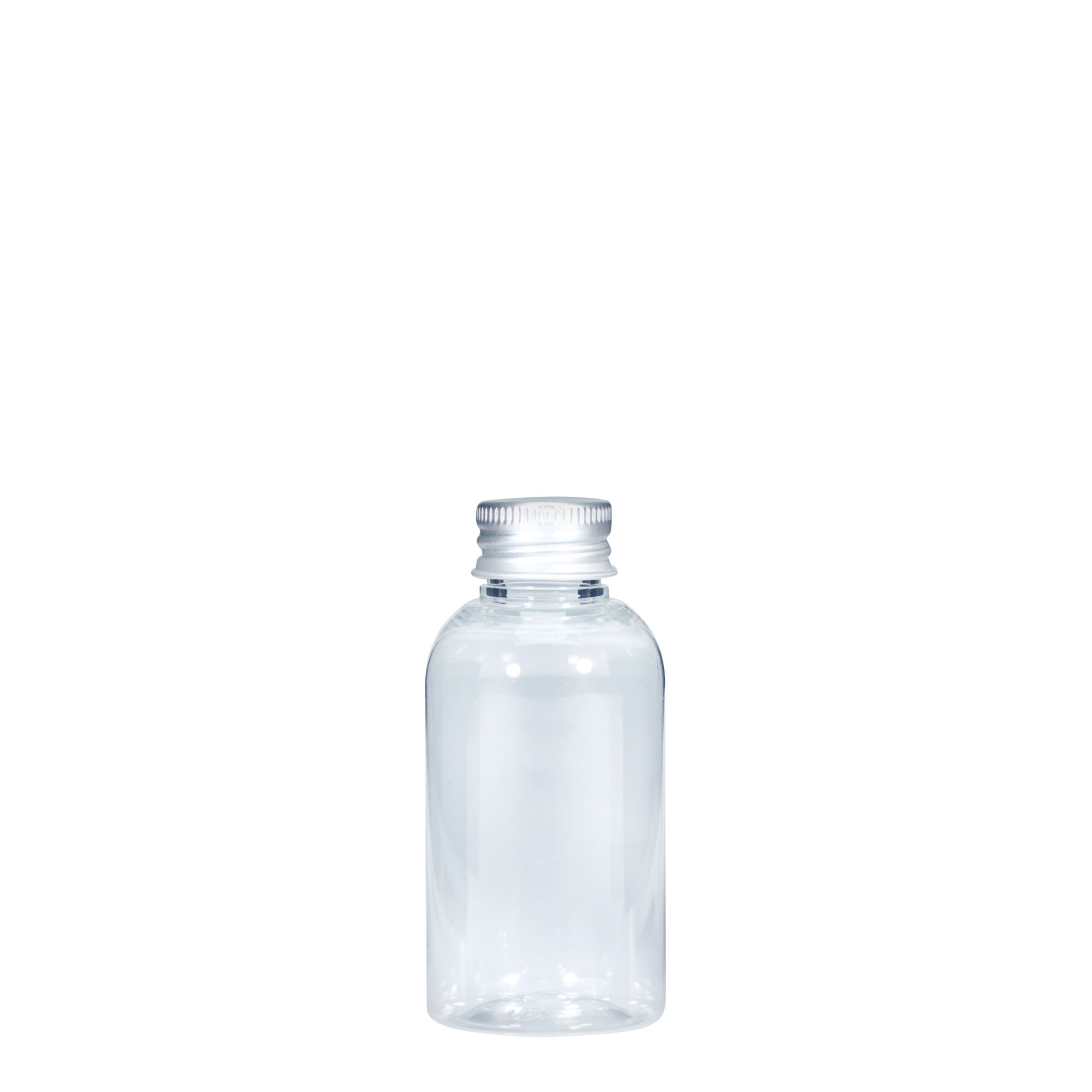 50 ml PET-flaske 'Boston', plastik, tud: 20/410