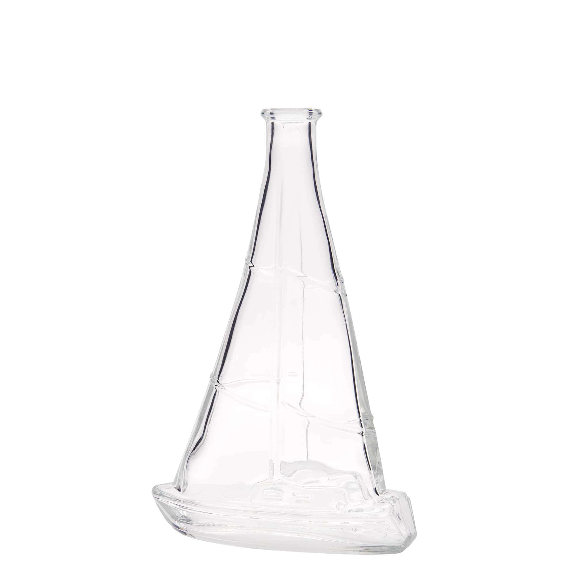350 ml glasflaske 'Segelboot', åbning: kork