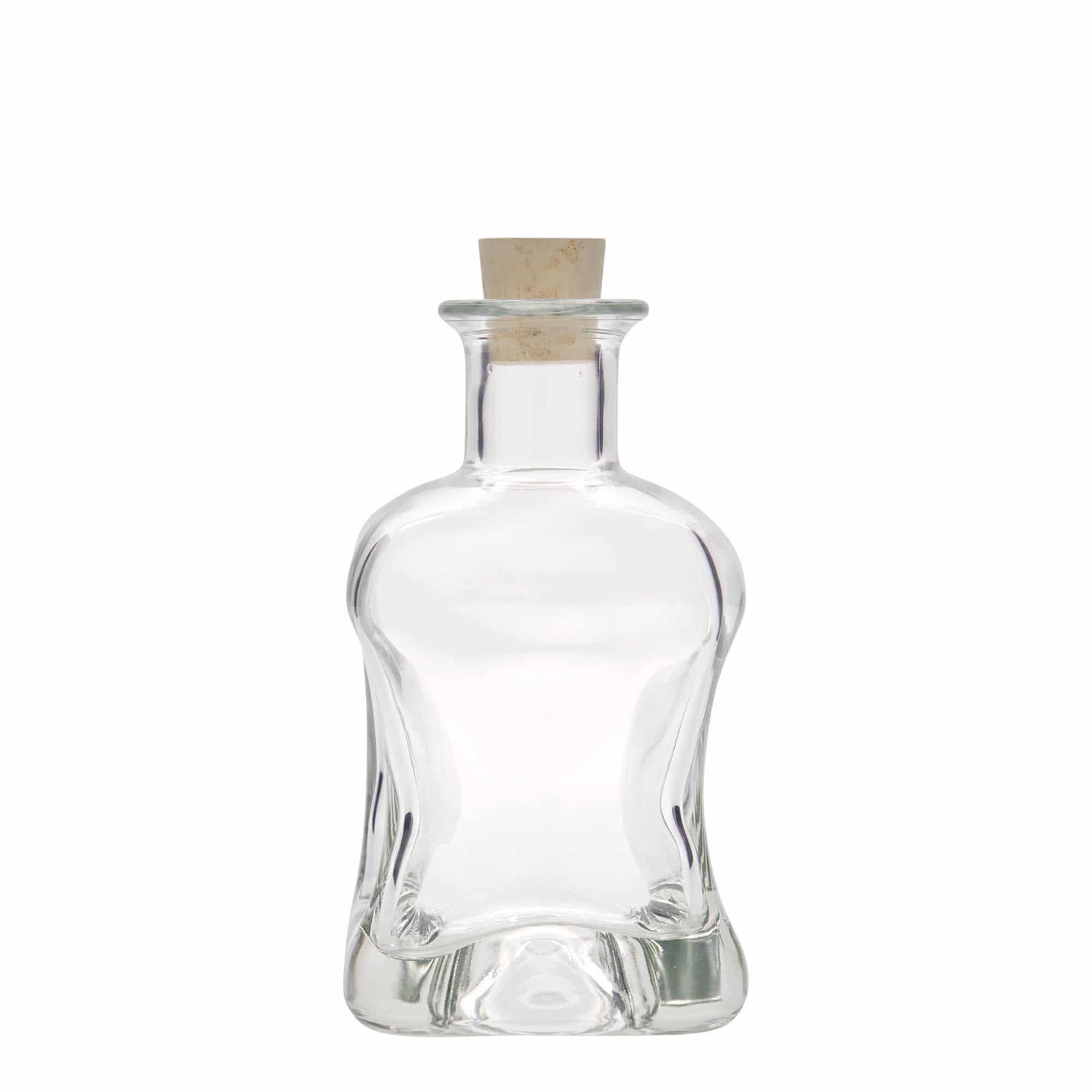350 ml glasflaske 'Dublin', kvadratisk, åbning: Kork