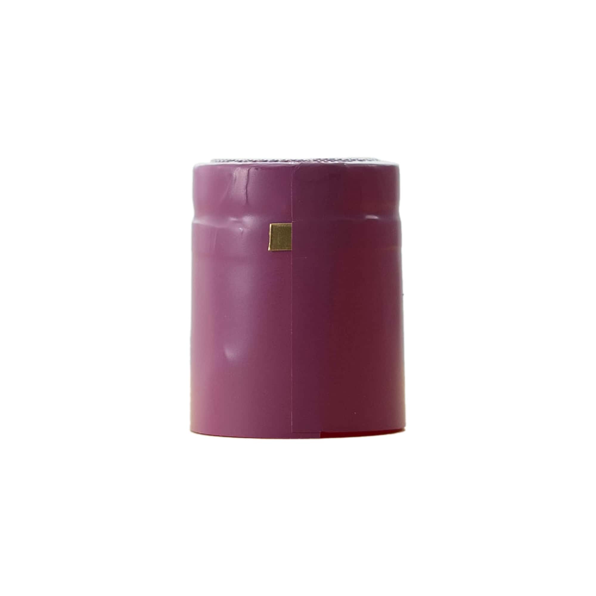 Skrumpekapsel 32x41, PVC-plast, fuchsia