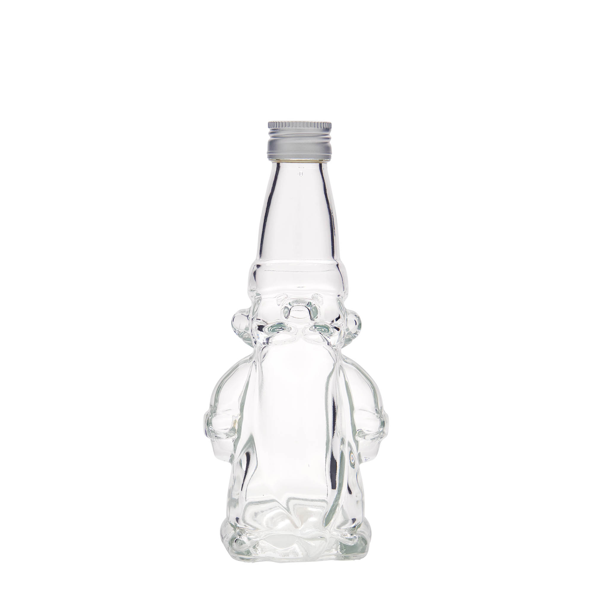 200 ml glasflaske 'Julenisse', åbning: PP 28