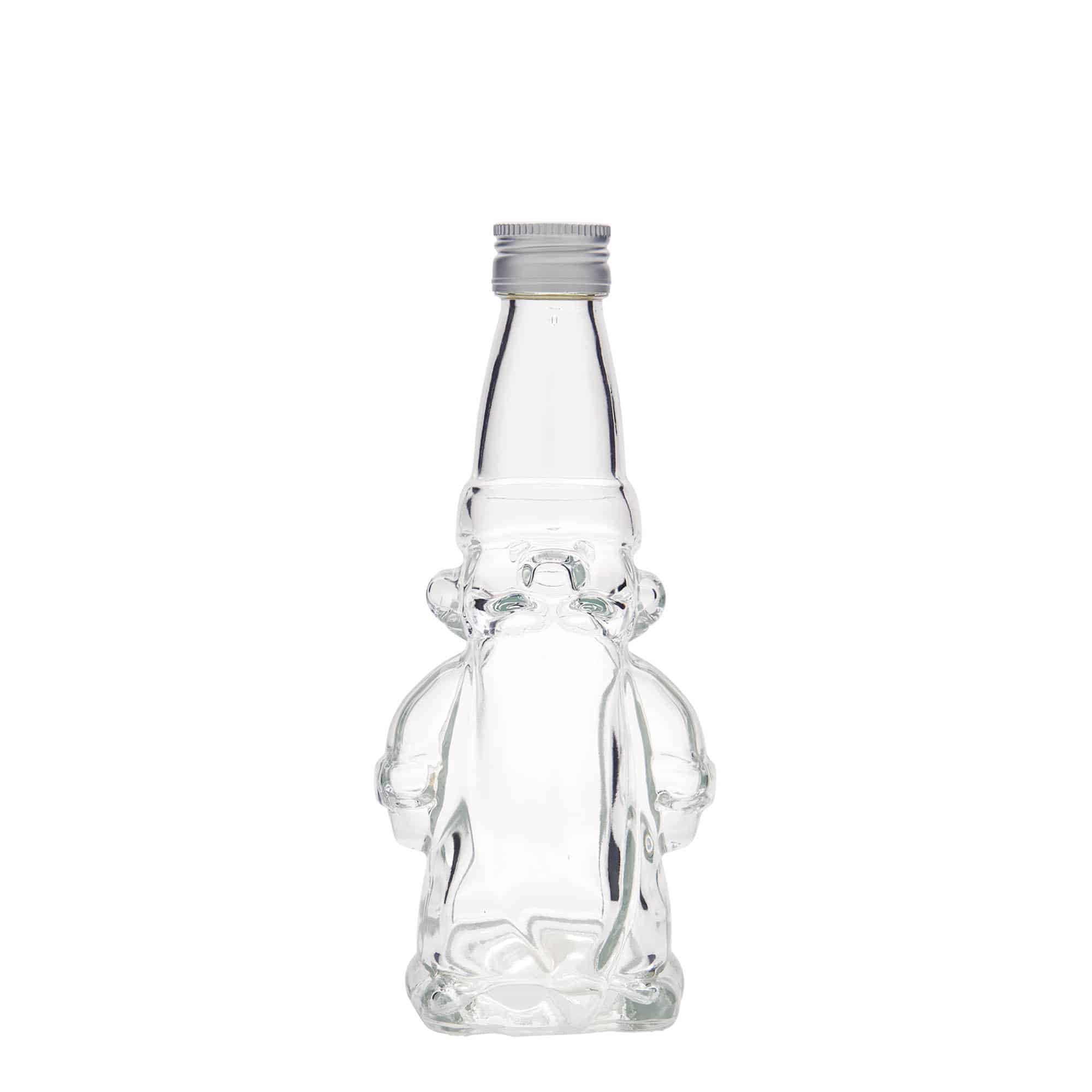 200 ml glasflaske 'Julenisse', åbning: PP 28