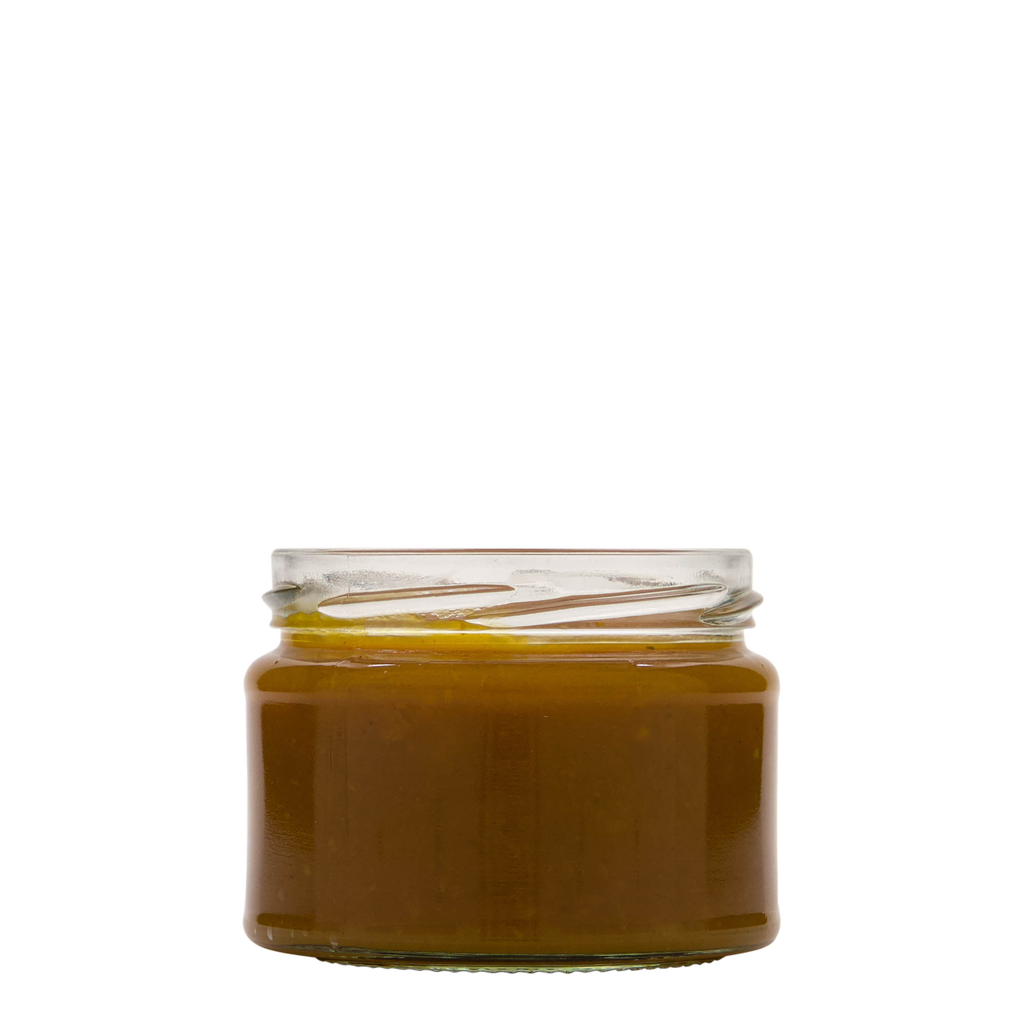 280 ml fladt rundt glas, åbning: Twist-off (TO 82)