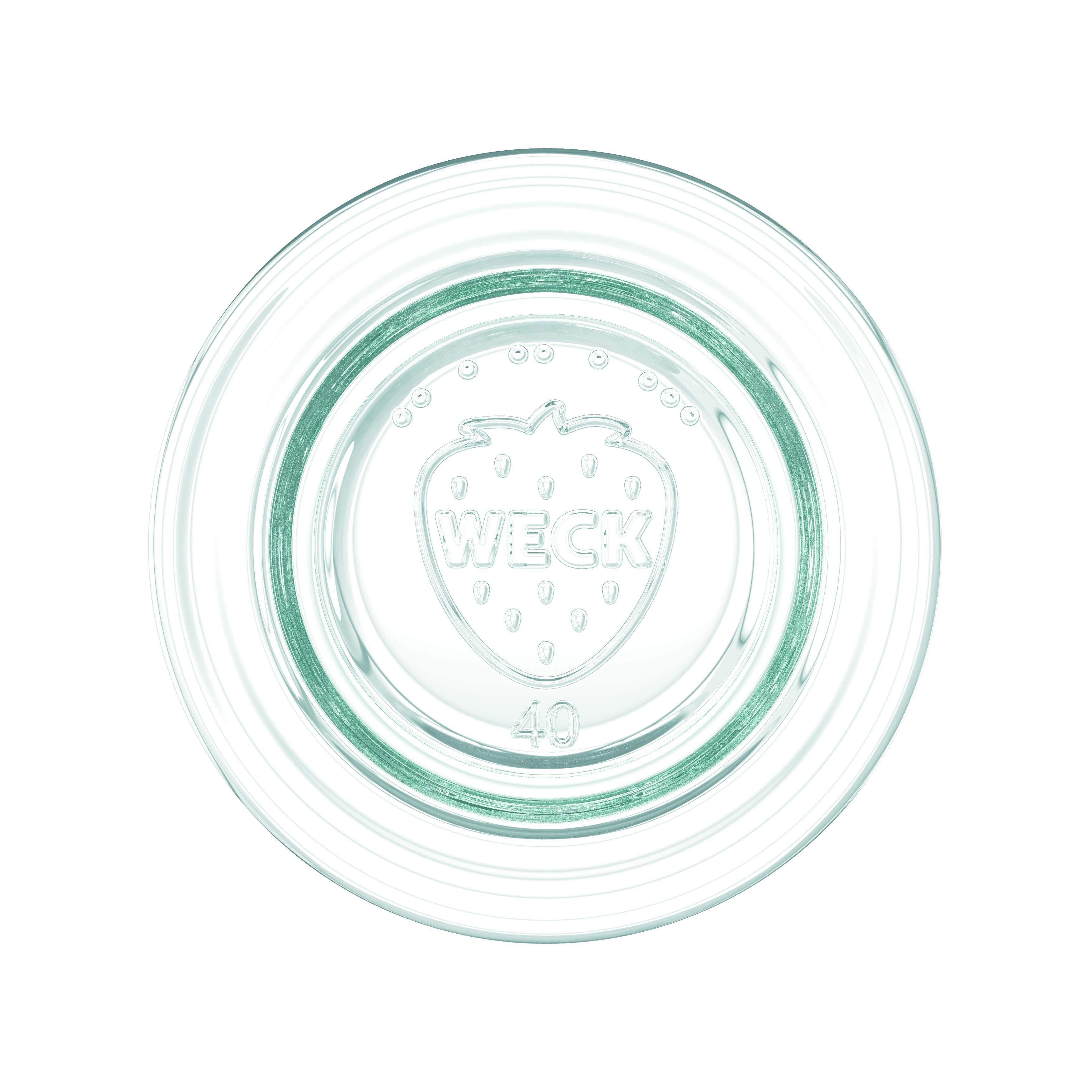 12x 35 ml WECK-sturzglas med glaslåg RR 40