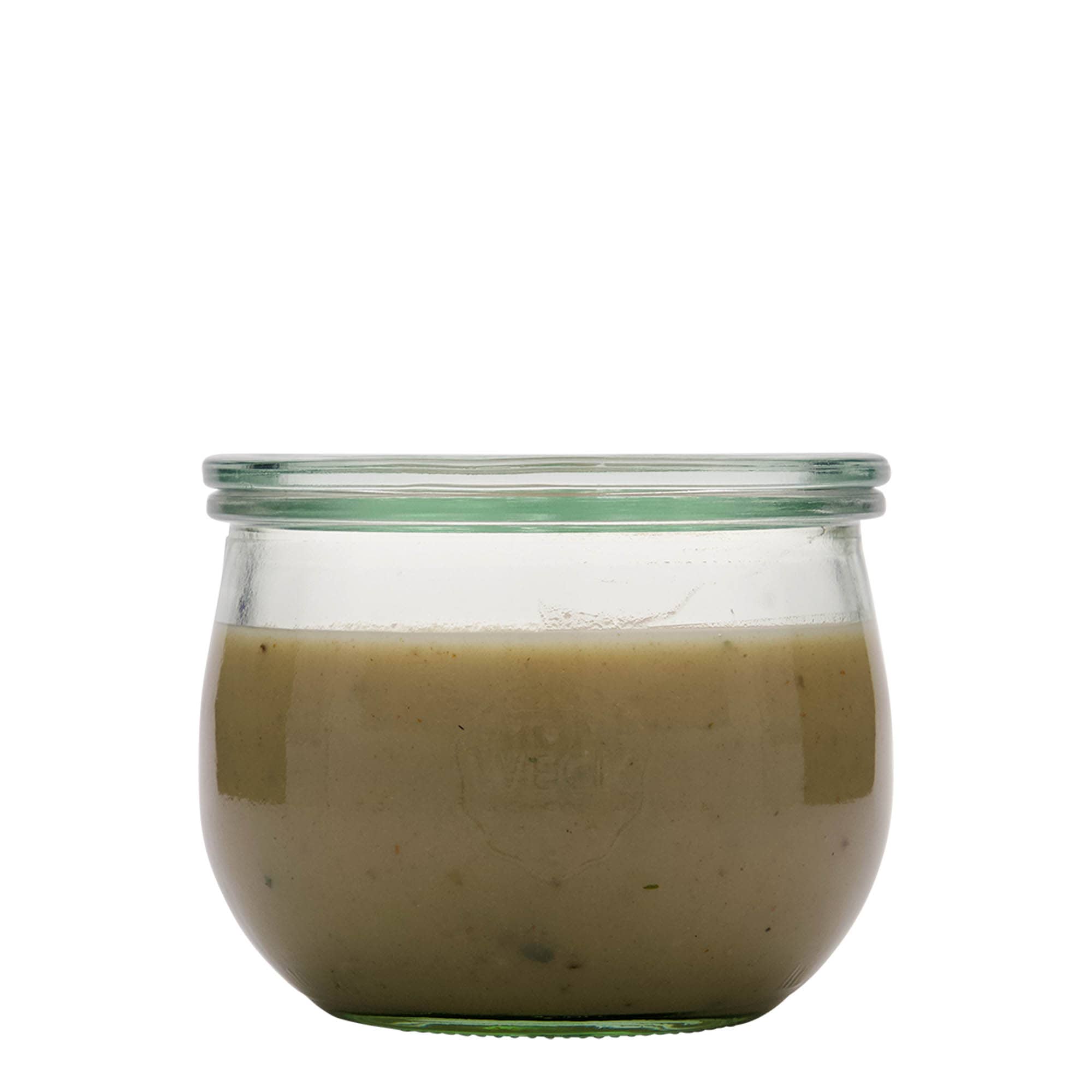 580 ml WECK-tulipanglas #, åbning: rund kant