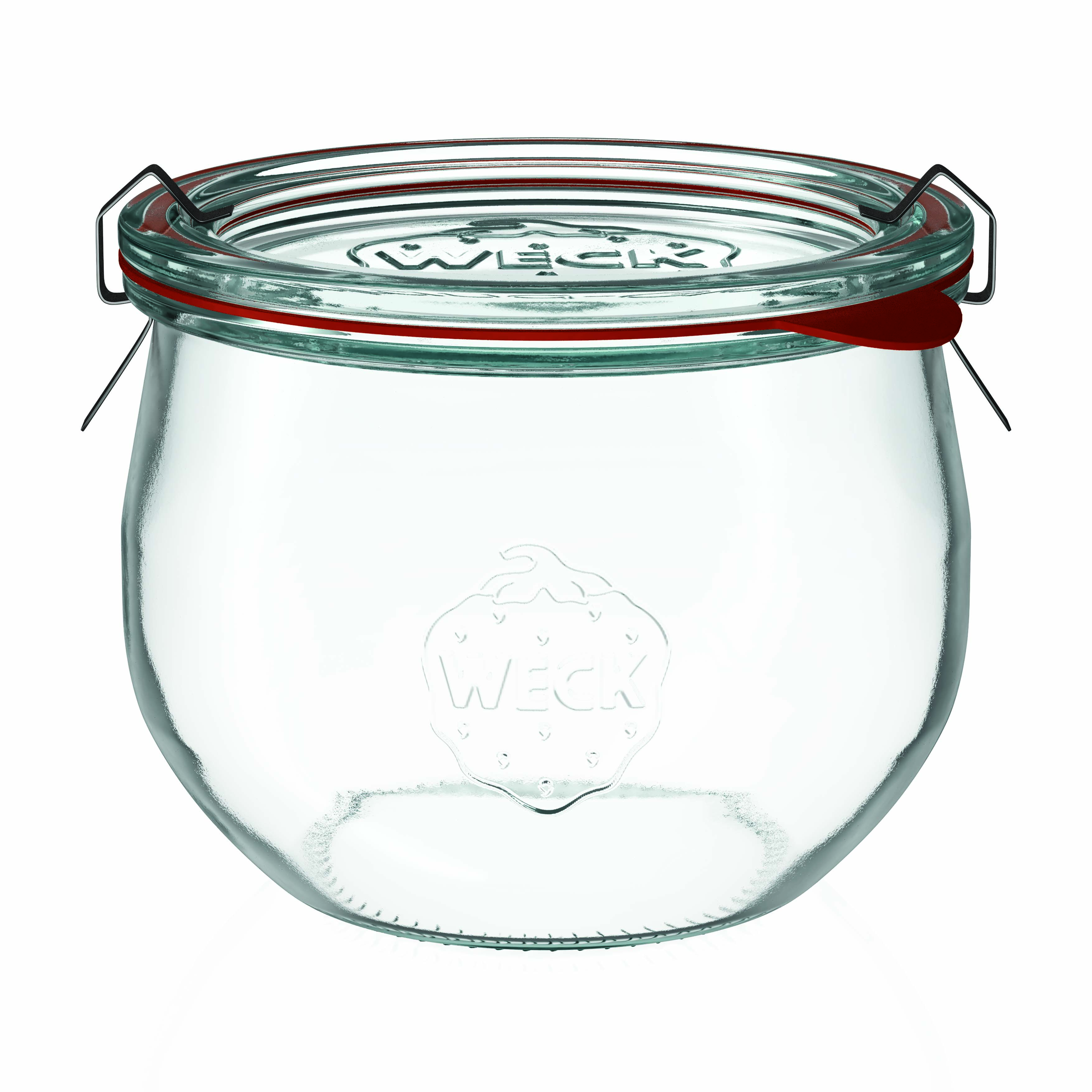580 ml WECK-tulipanglas #, åbning: rund kant
