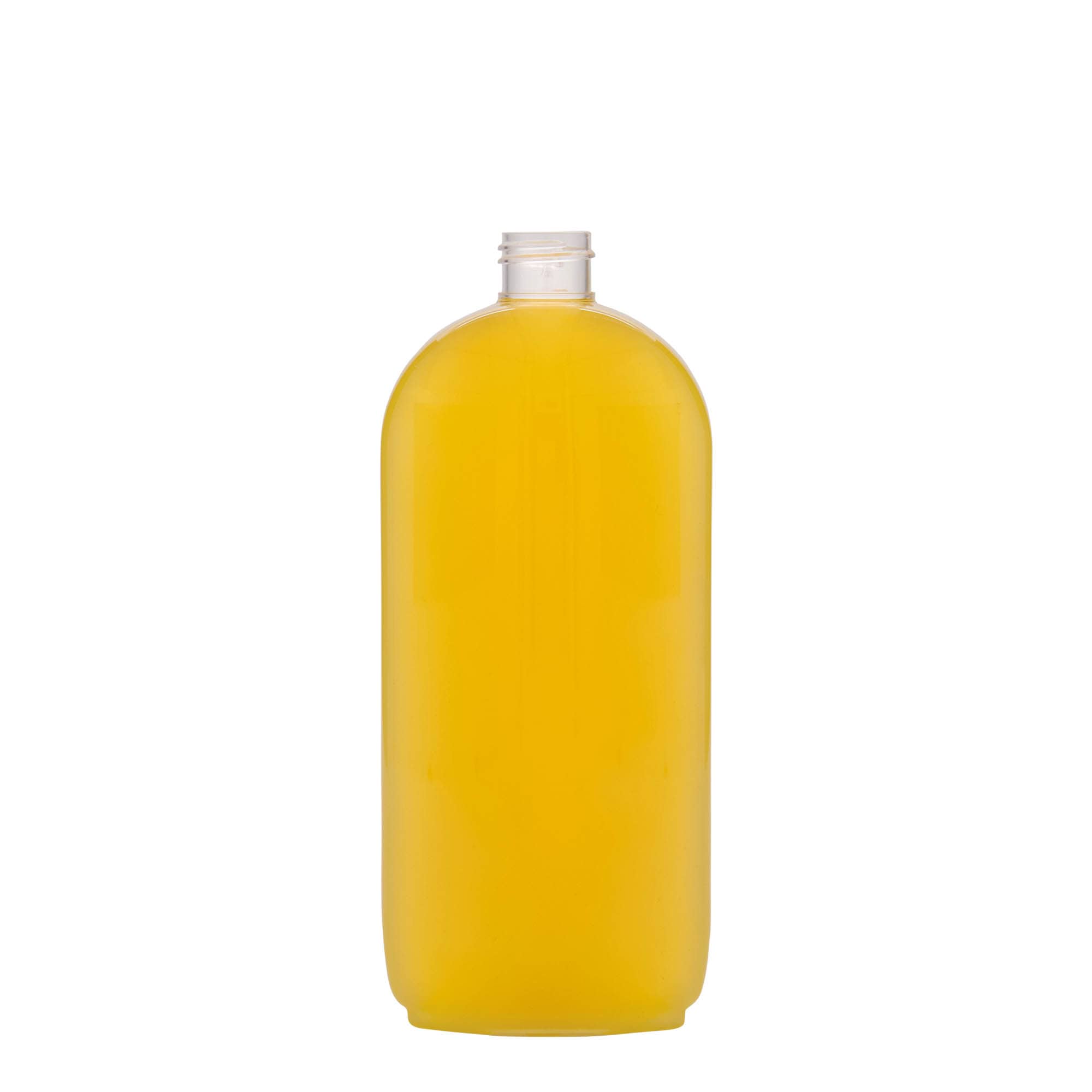 500 ml PET-flaske 'Iris', oval, plastik, åbning: 24/410 500 ml PET-flaske 'Iris', oval, plastik, åbning: 24/410