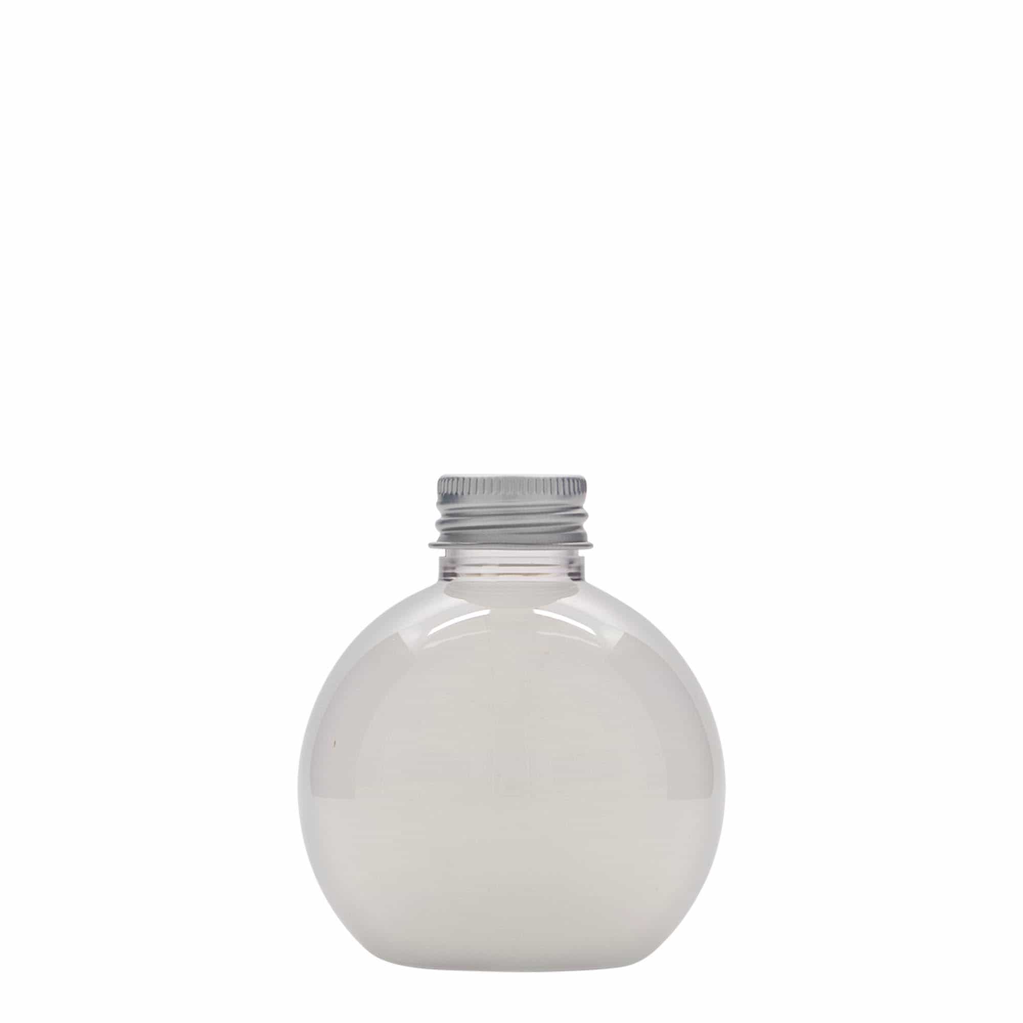 150 ml PET-flaske 'Perry', rund, plast, åbning: 24/410