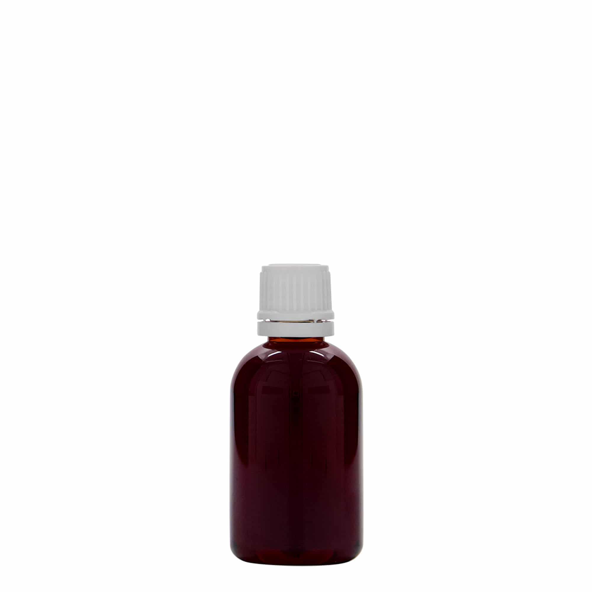 50 ml PET-medicinflaske »Easy Living«, plast, åbning: DIN 18