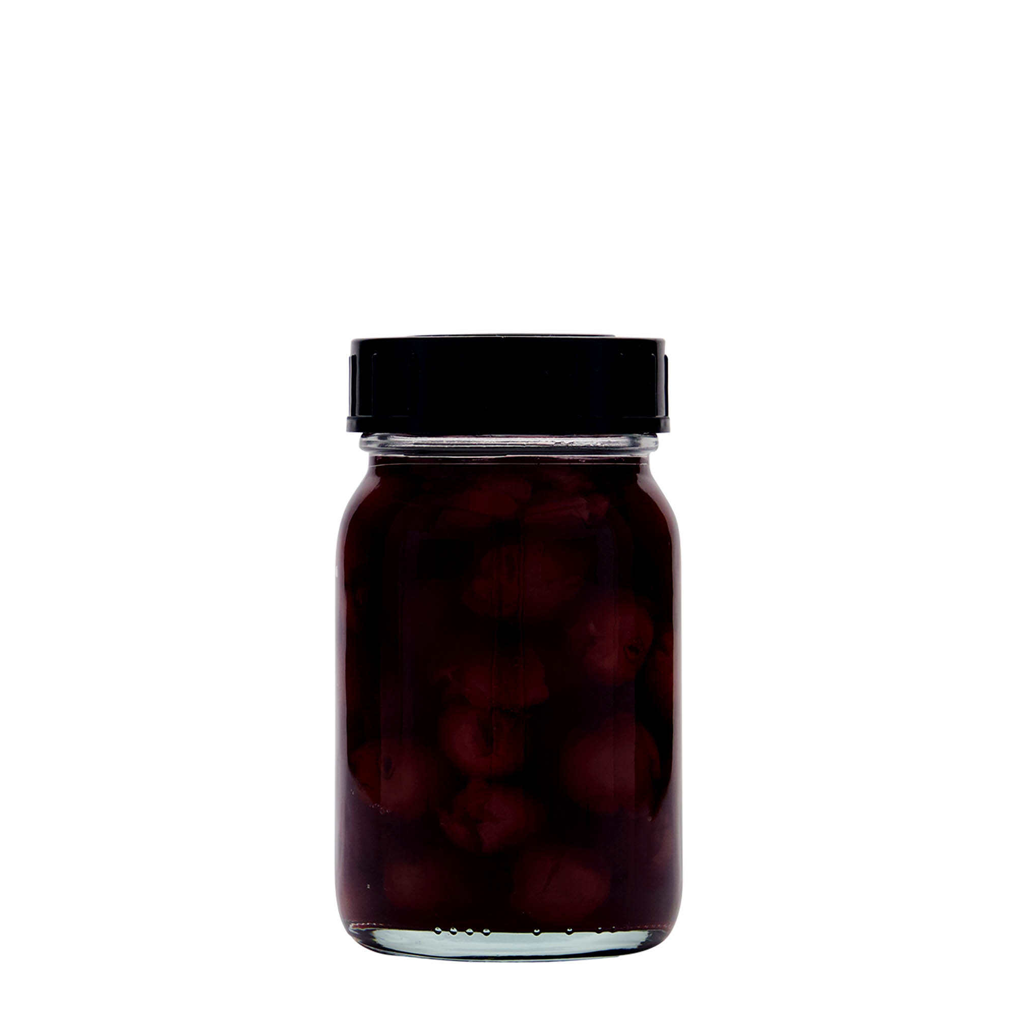 200 ml bredhalsglas, åbning: DIN 55 200 ml bredhalsglas, åbning: DIN 55