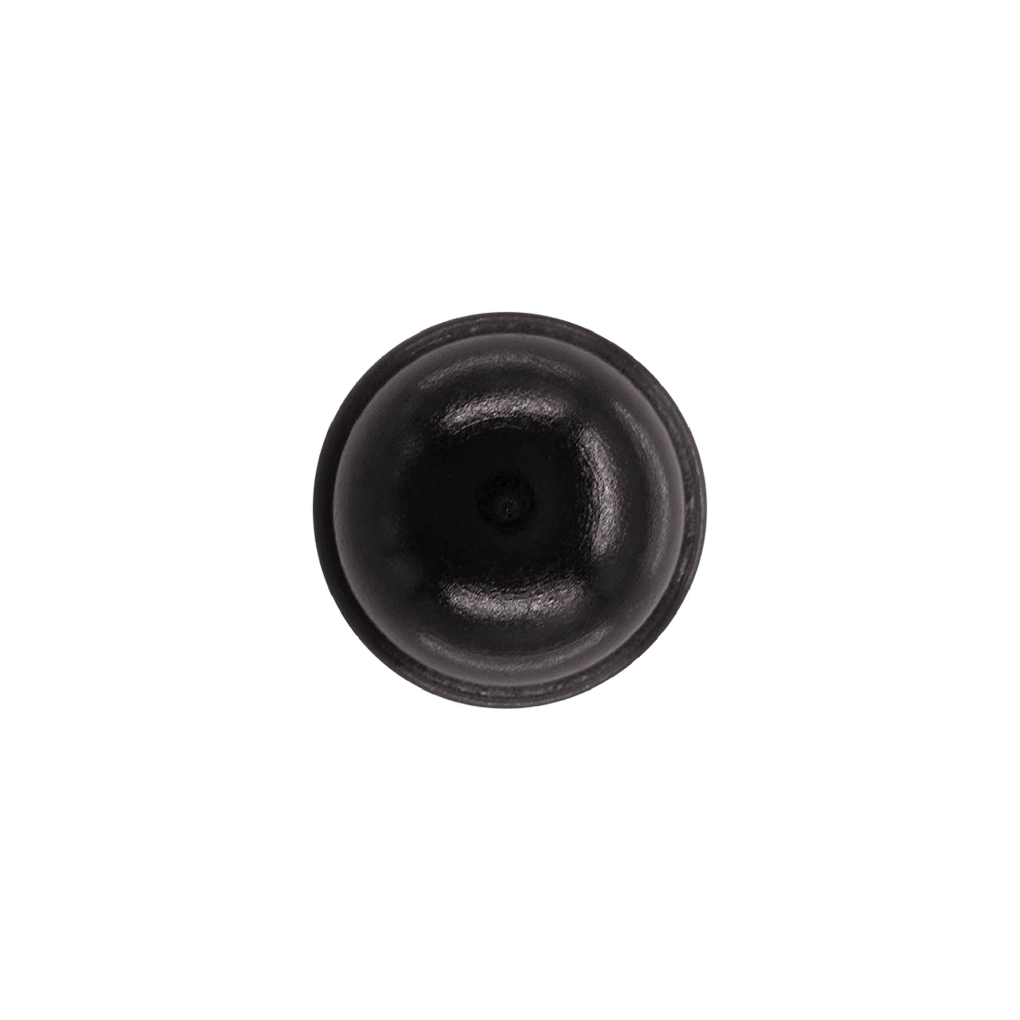 Grebprop 19 mm "Melon", træ/PE, sort, til munding: kork