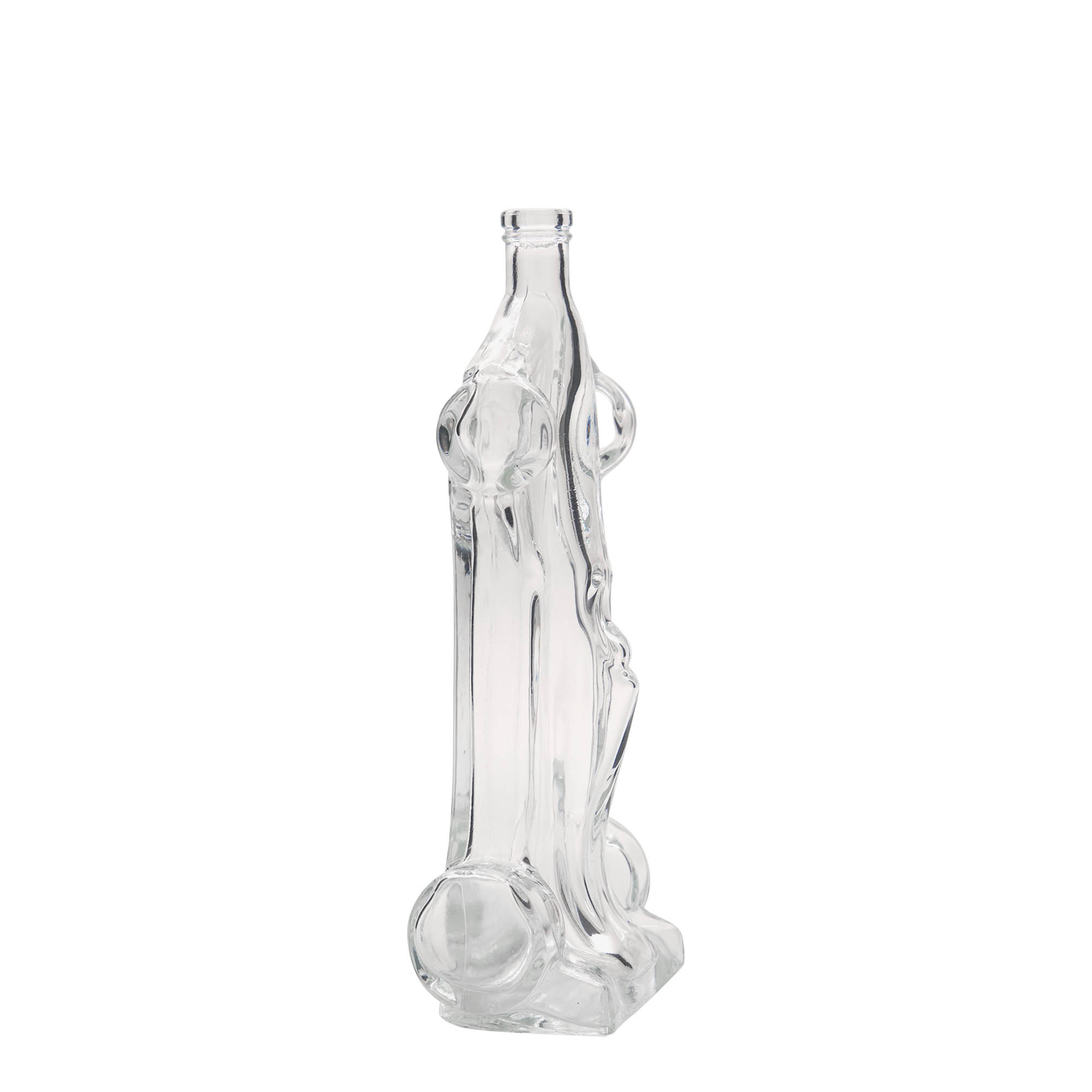 200 ml glasflaske 'Racerbil', åbning: Kork