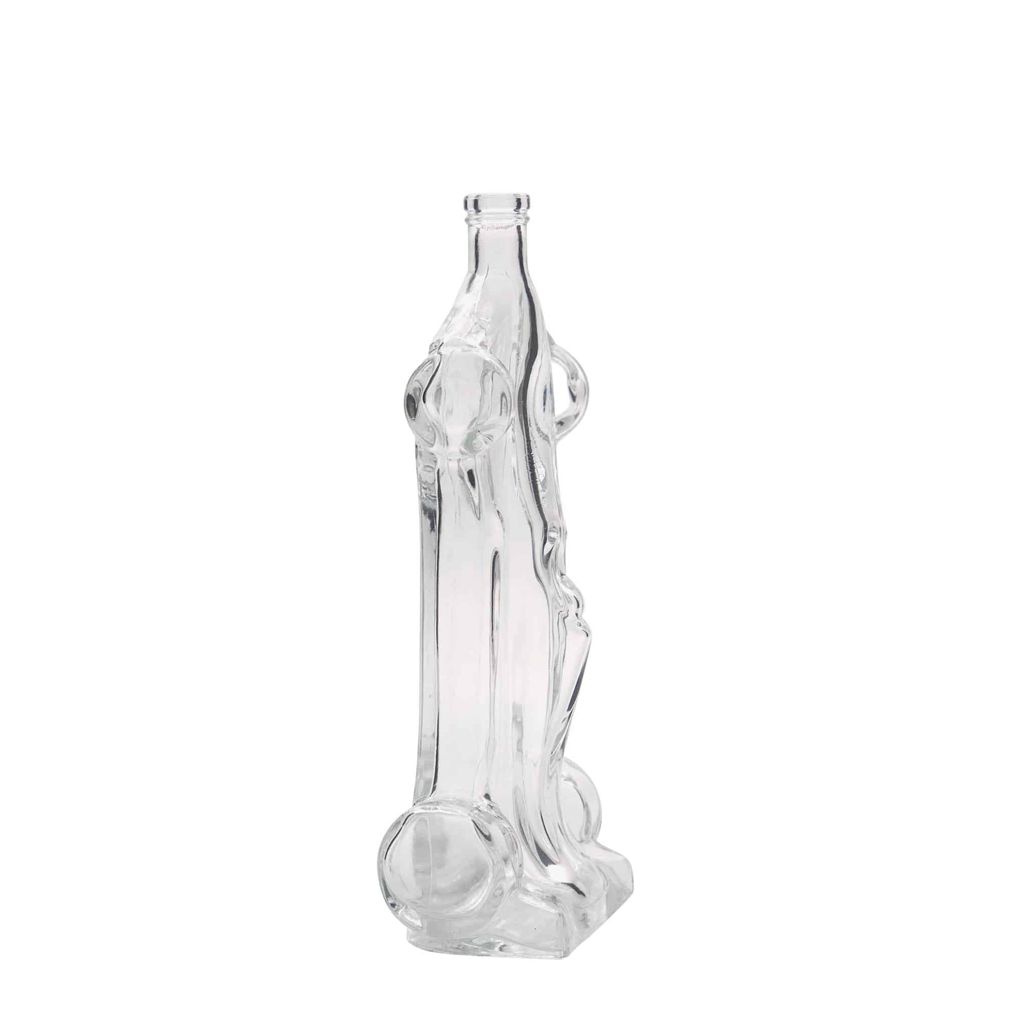 200 ml glasflaske 'Racervogn', åbning: kork