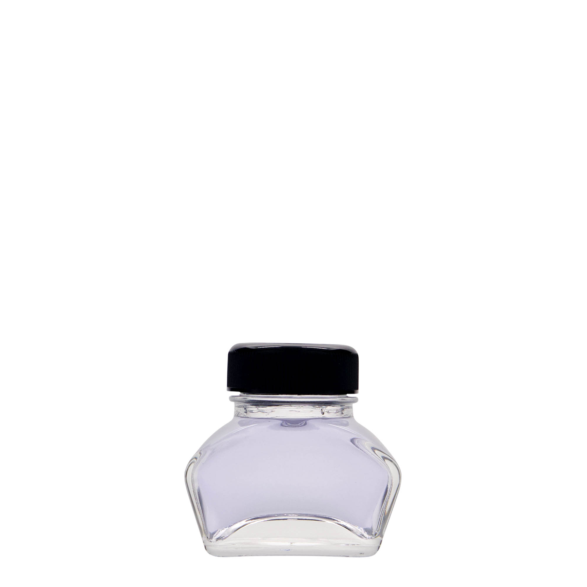 30 ml blækhus, rektangulært, åbning: skruelåg