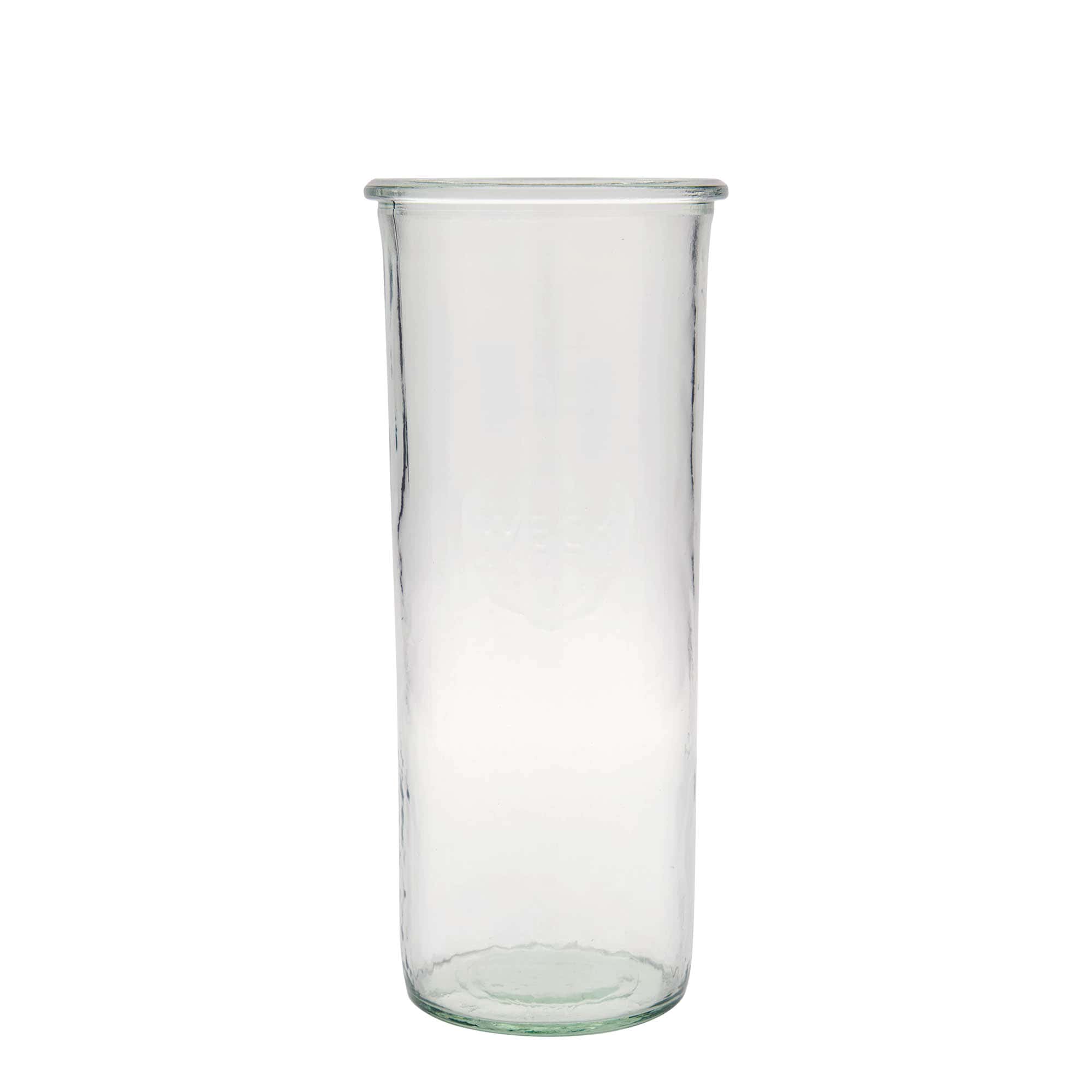1.500 ml cylindrisk WECK-sylteglas, åbning: Rund kant