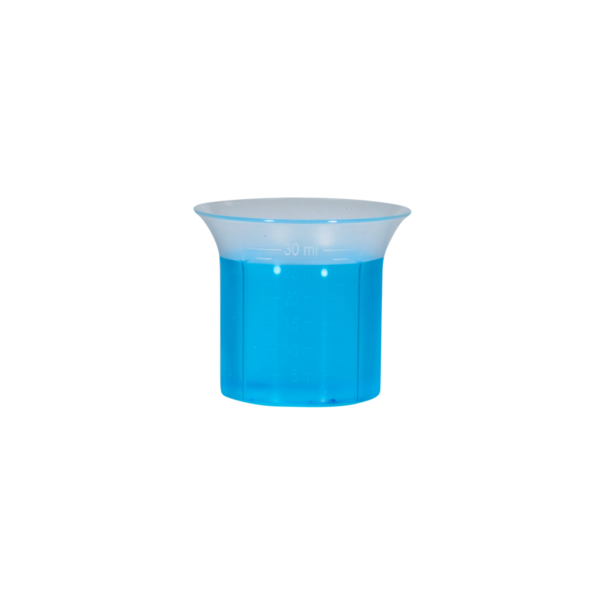 Målebæger 5-30 ml, PP-plast Målebæger 5-30 ml, PP-plast