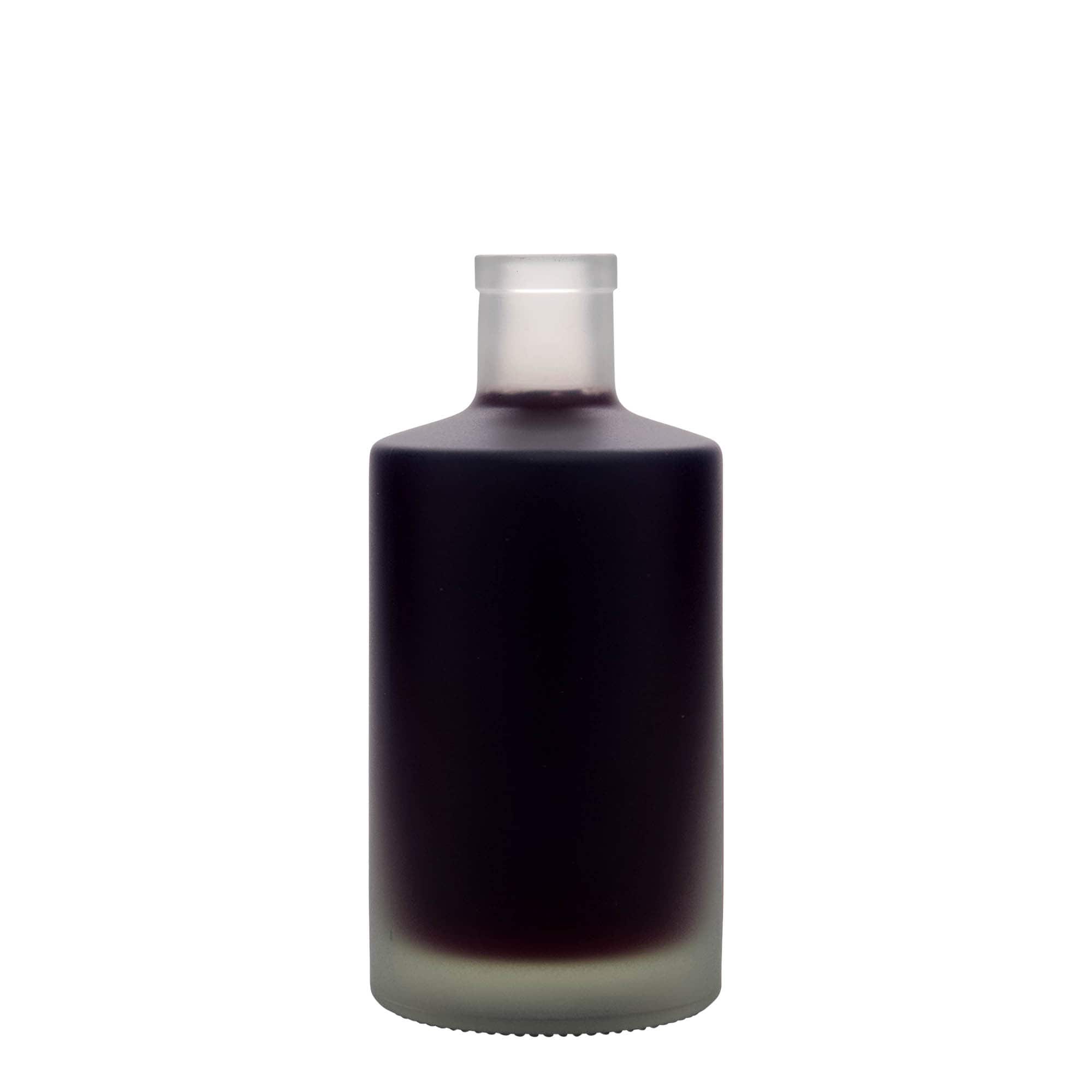 500 ml glasflaske 'Caroline', matteret, åbning: Kork