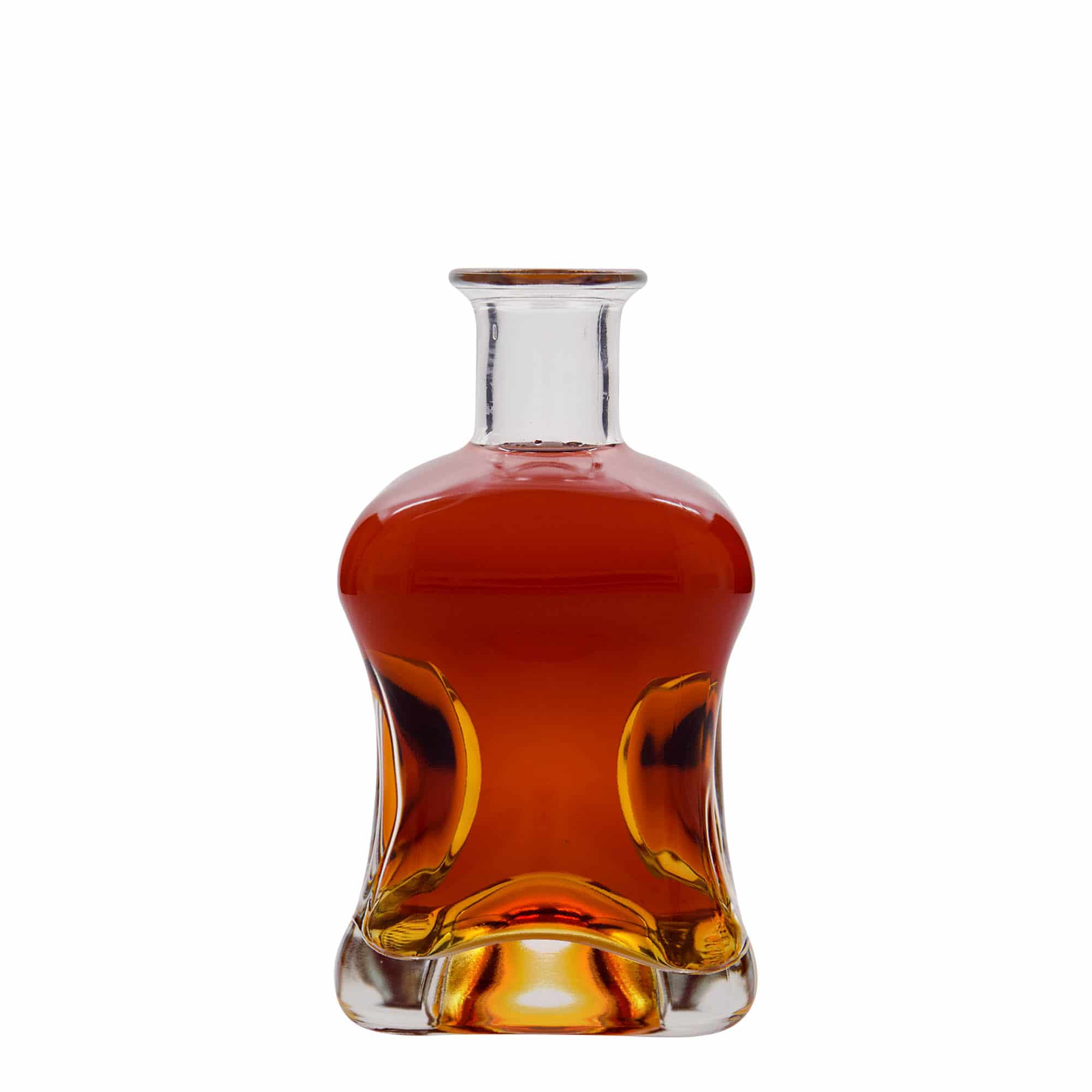500 ml glasflaske 'Dublin', kvadratisk, åbning: Kork