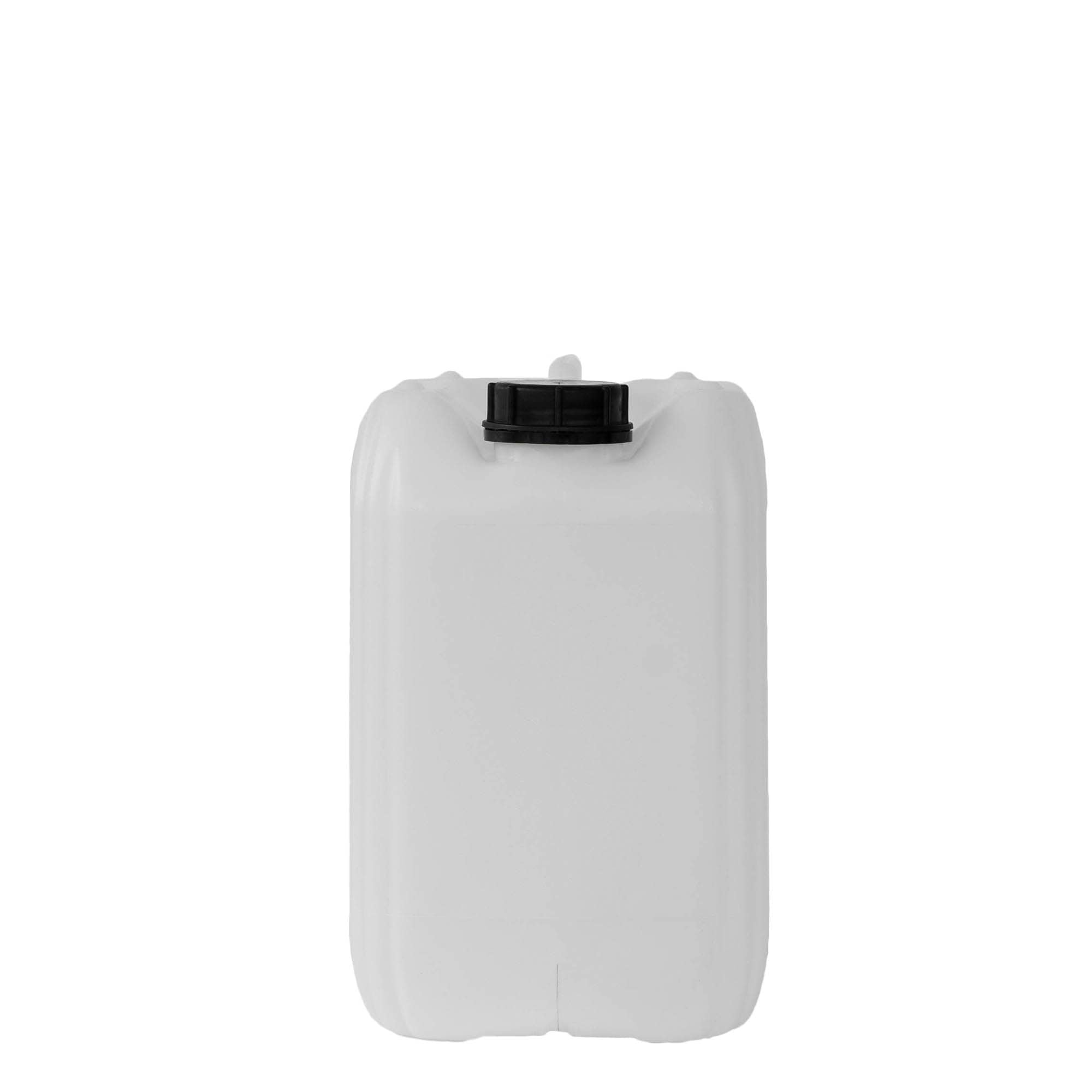 10 l dunk, rektangulær, HDPE-plast, natur, åbning: ND 55