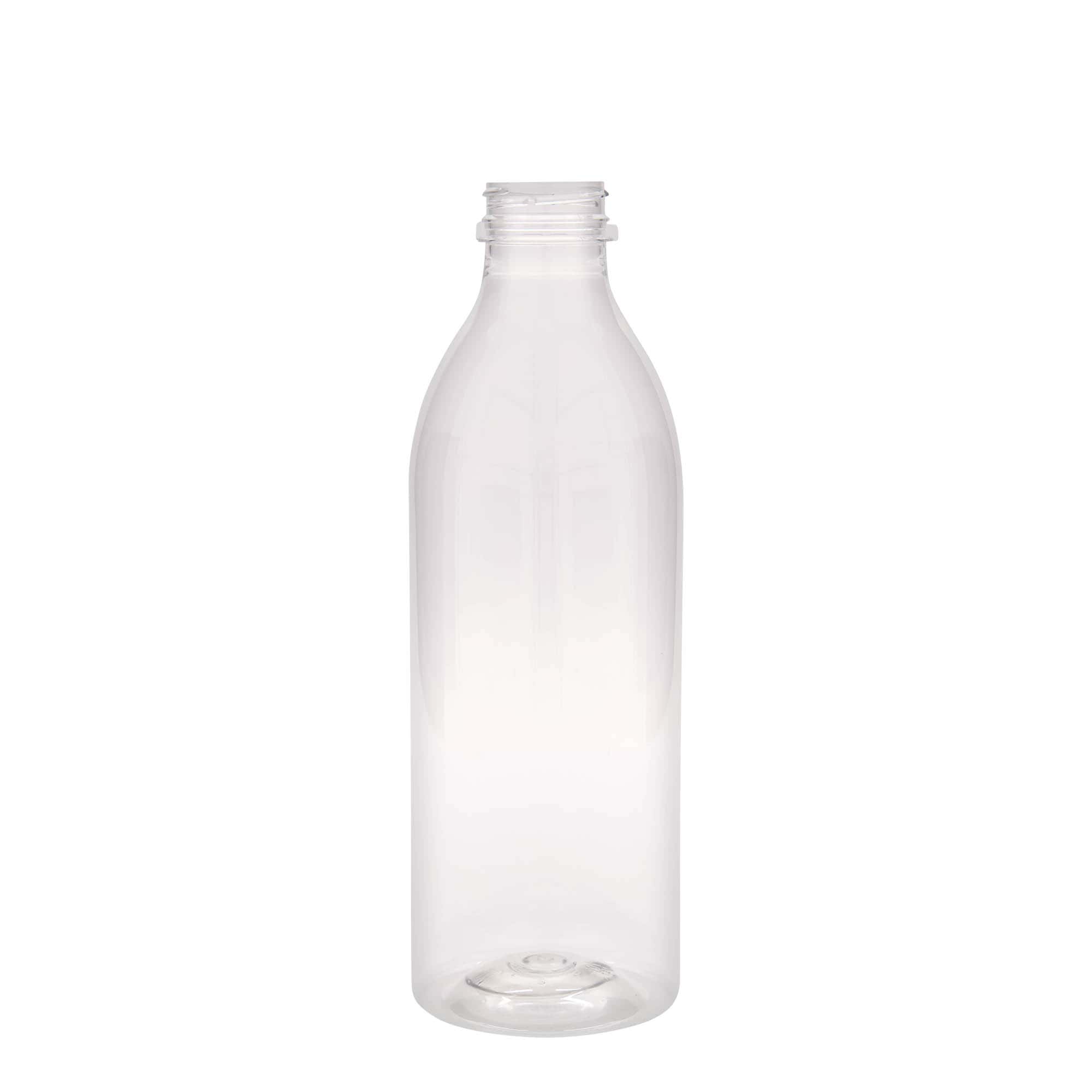 1.000 ml PET-flaske standard, plast, åbning: 38 mm