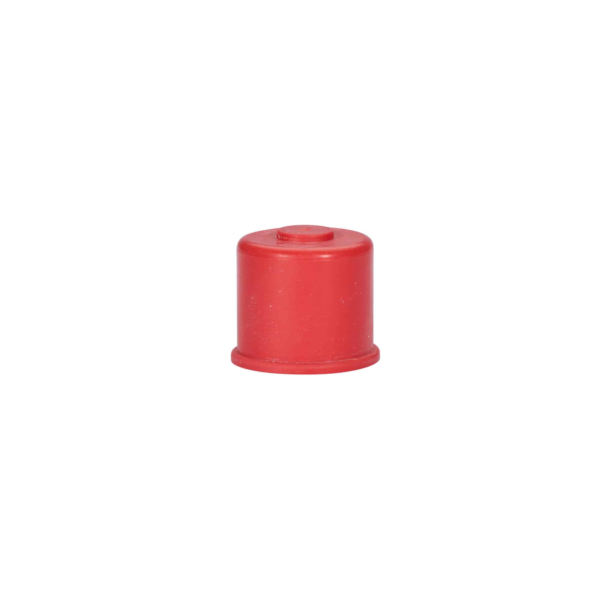 Mosthætte type 1, gummi, rød