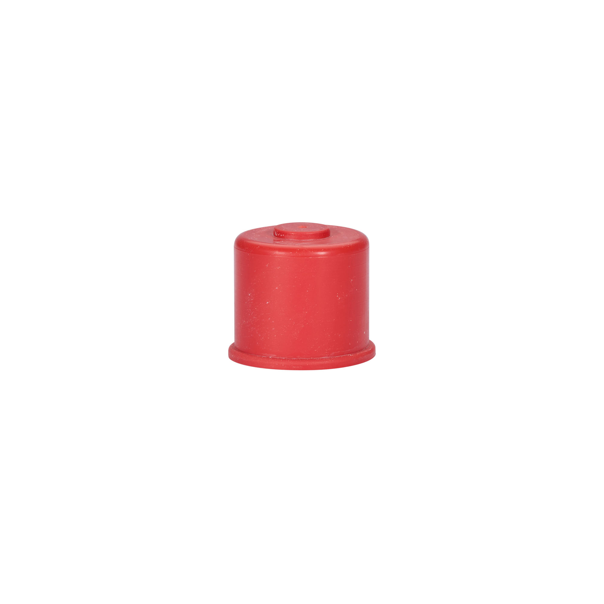 Mosthætte type 1, gummi, rød