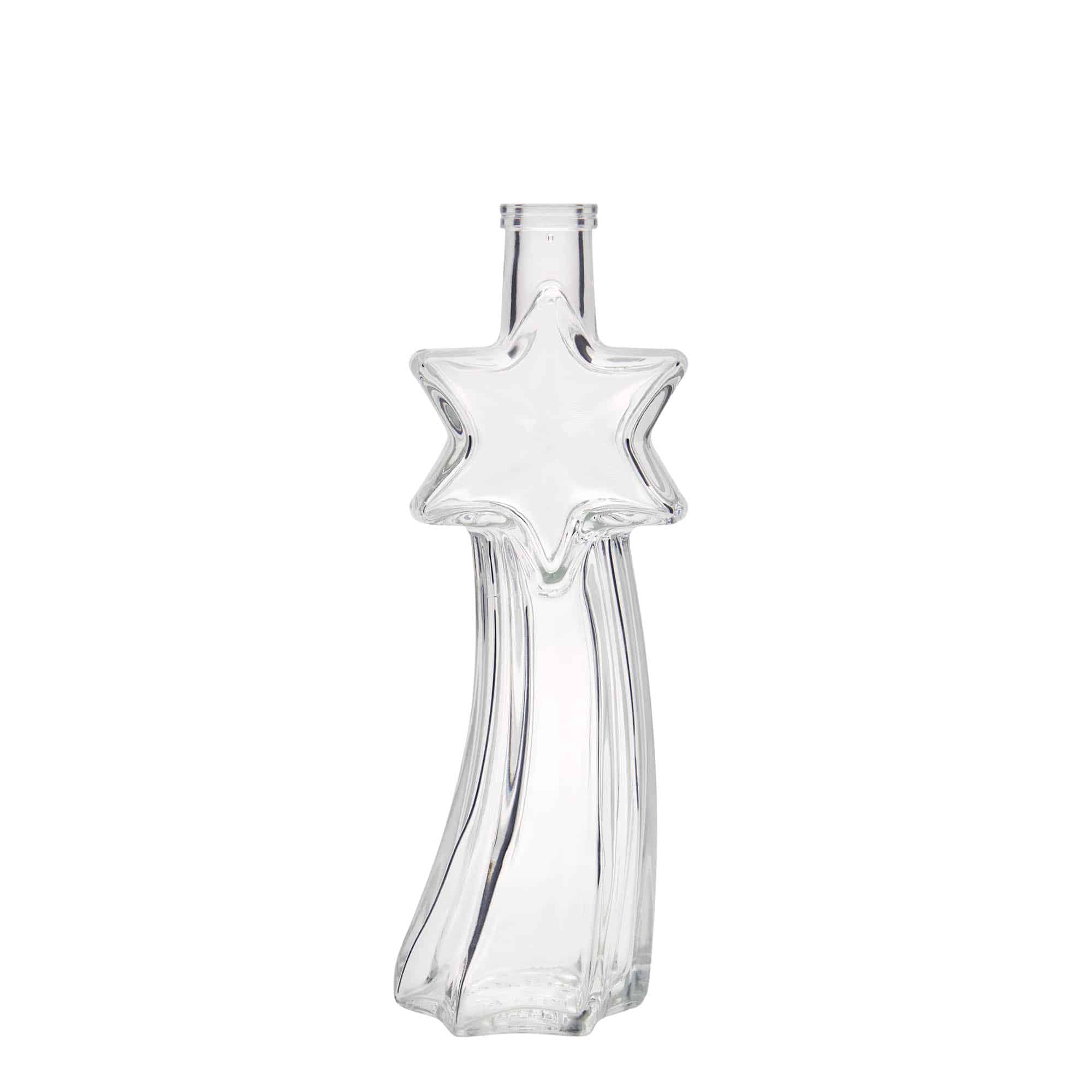 200 ml glasflaske 'Stjerneskud', åbning: Kork