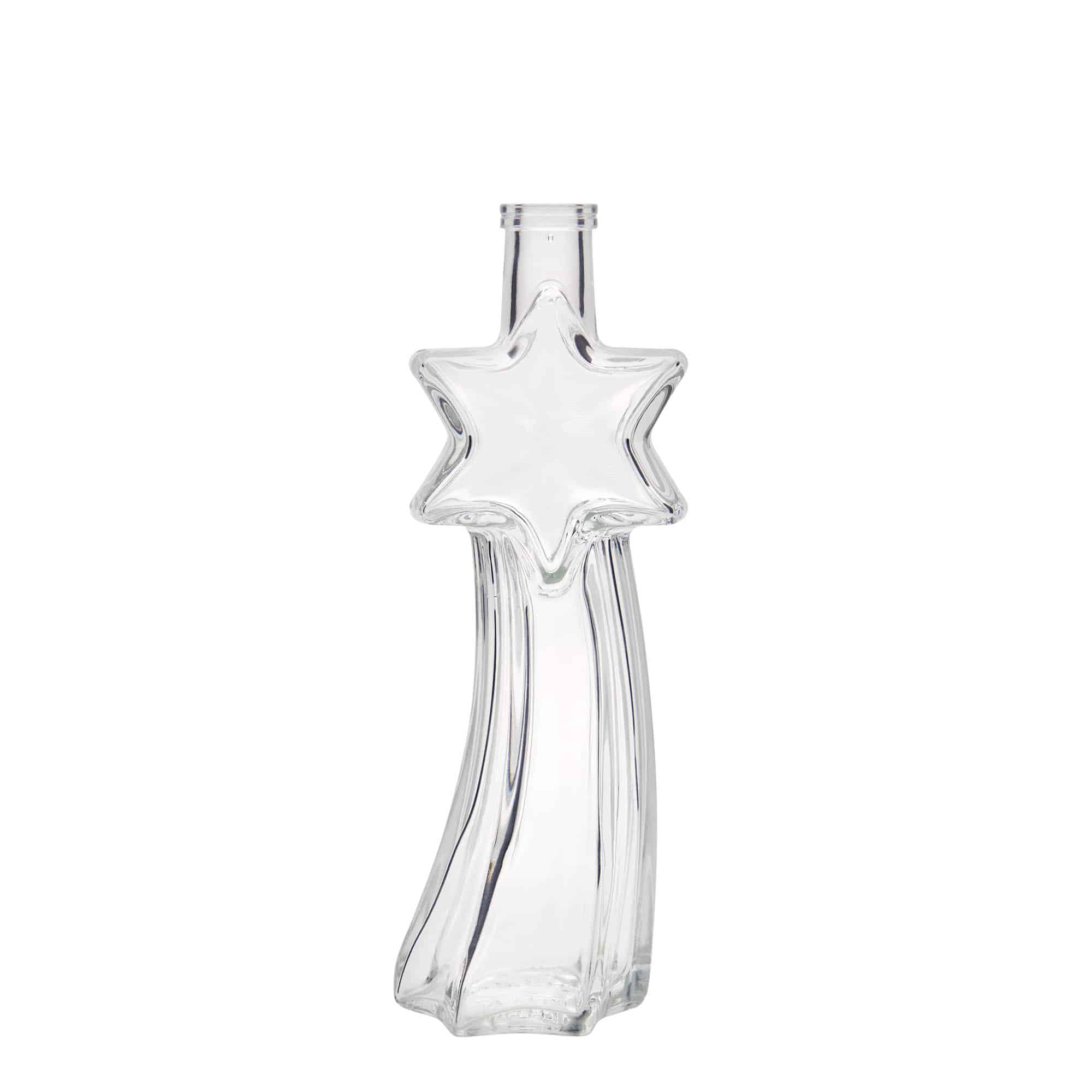 200 ml glasflaske »Stjerneskud«, åbning: kork