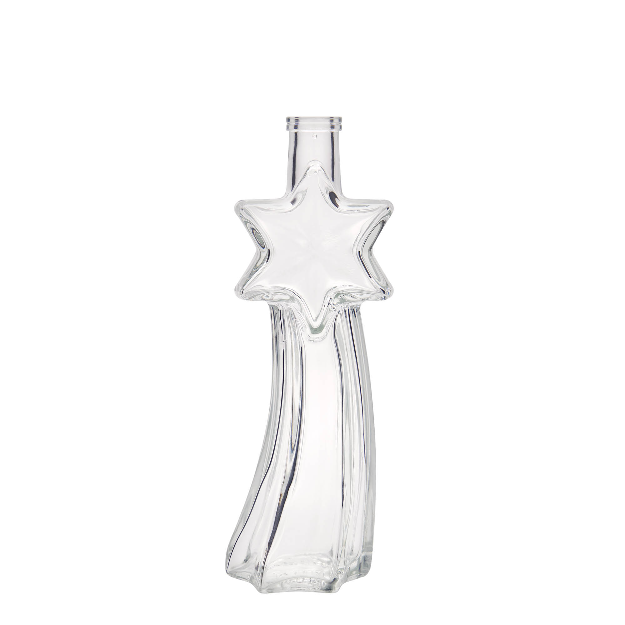 200 ml glasflaske »Stjerneskud«, åbning: kork