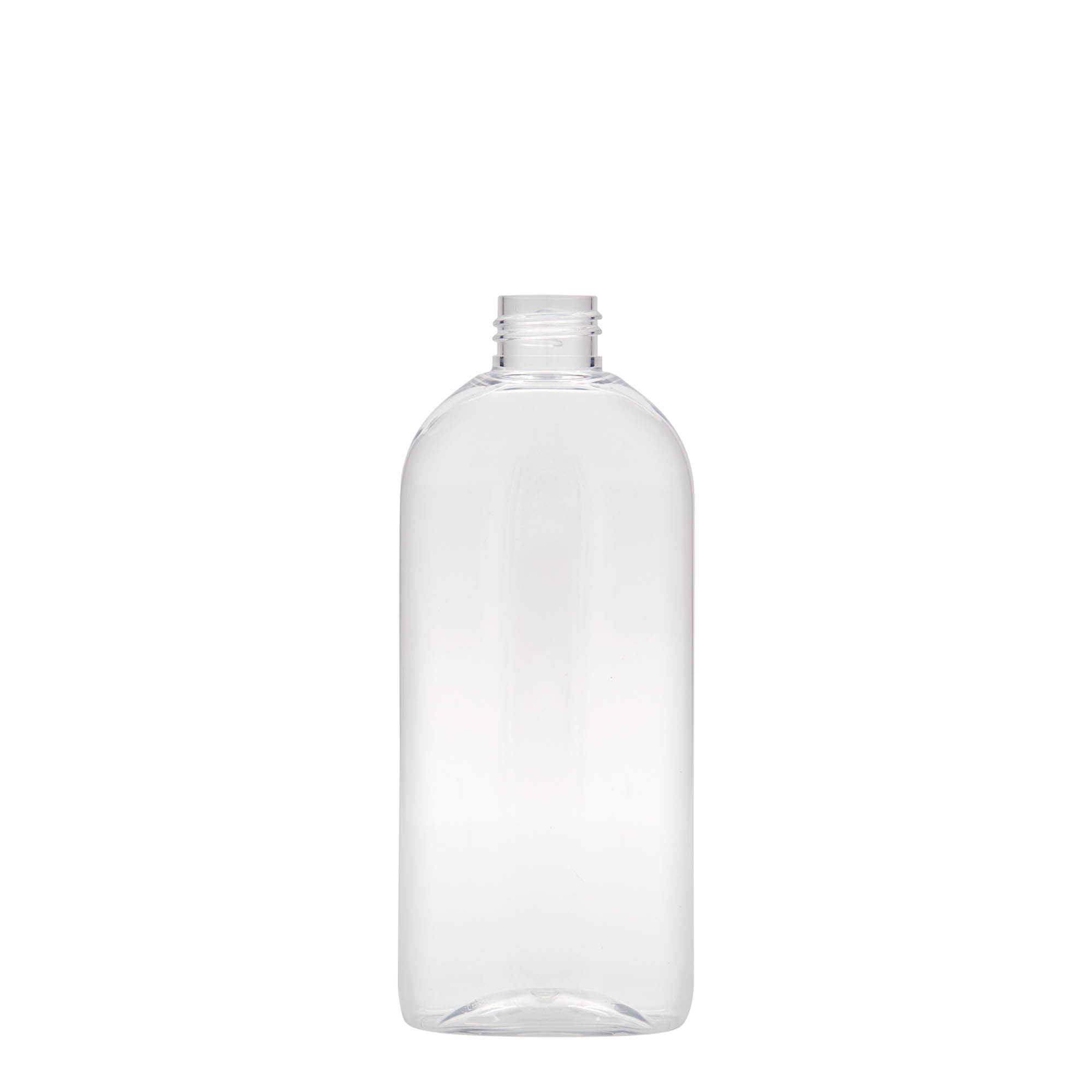 250 ml PET-flaske 'Iris', oval, plast, tud: 24/410