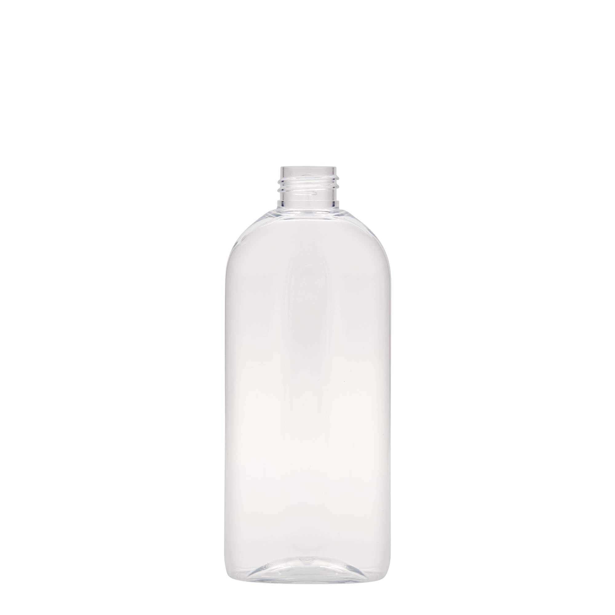 250 ml PET-flaske 'Iris', oval, plast, tud: 24/410