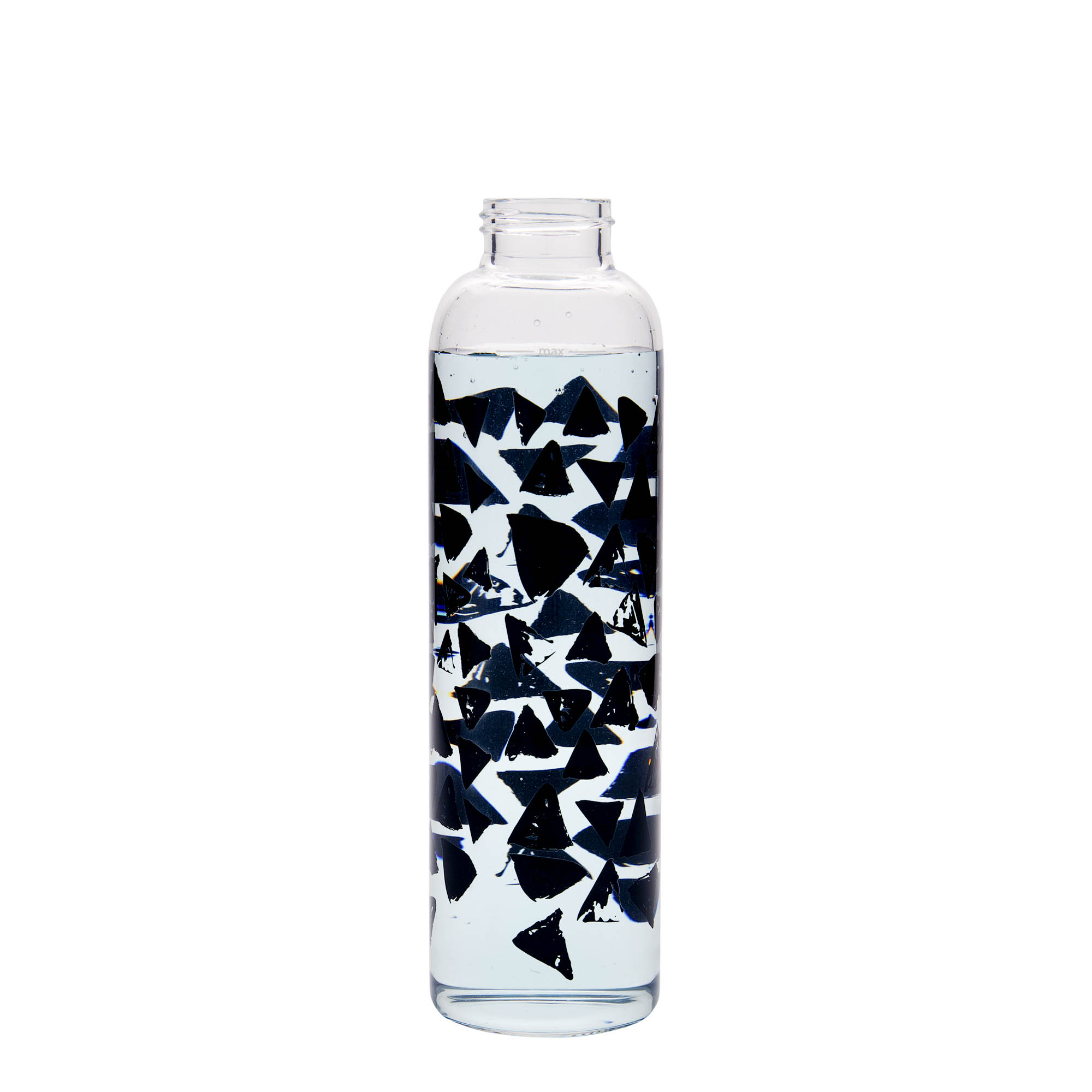 500 ml drikkeflaske »Perseus - Sorte Trekanter«, åbning: skruelåg