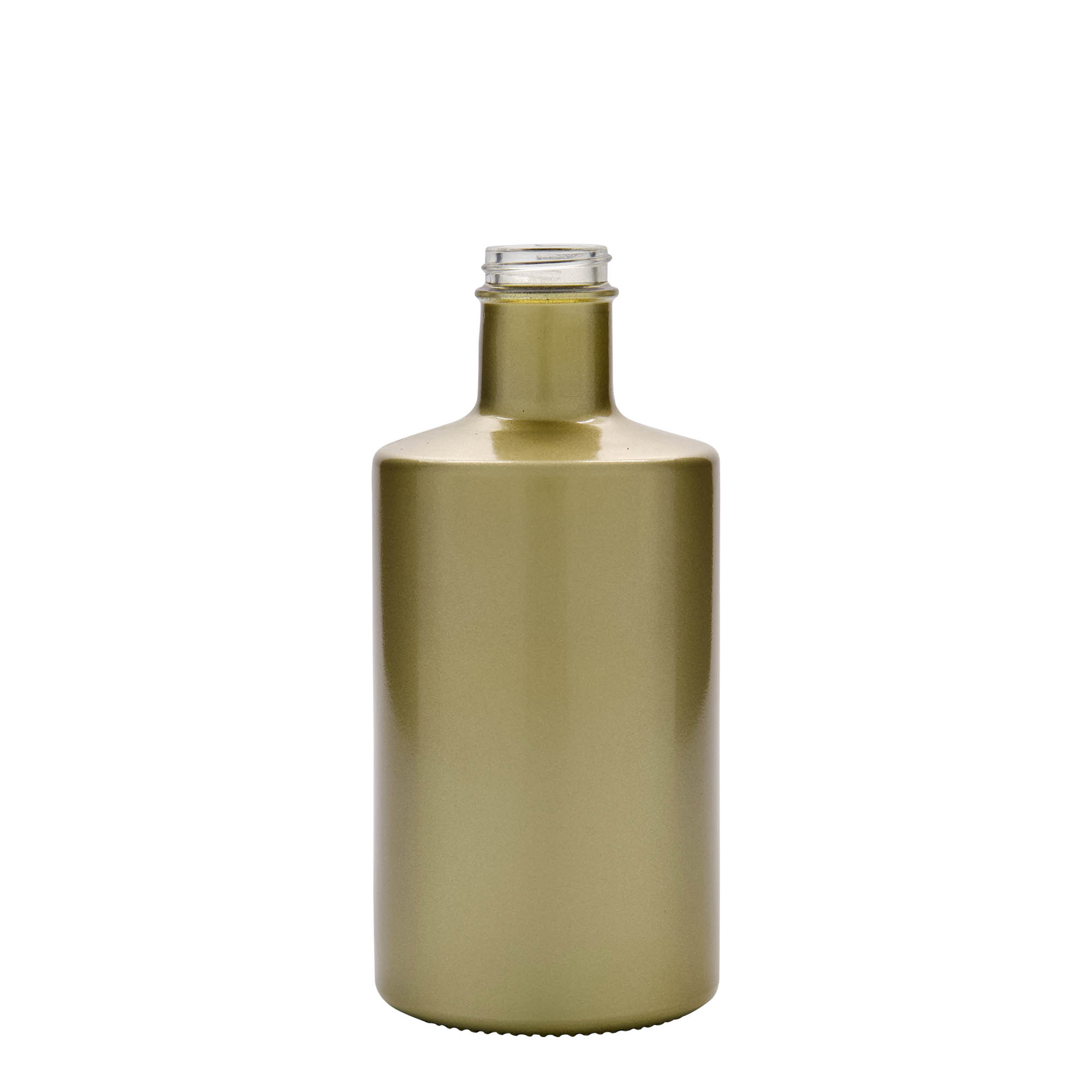 500 ml glasflaske 'Caroline', guld, åbning: GPI 33 500 ml glasflaske 'Caroline', guld, åbning: GPI 33