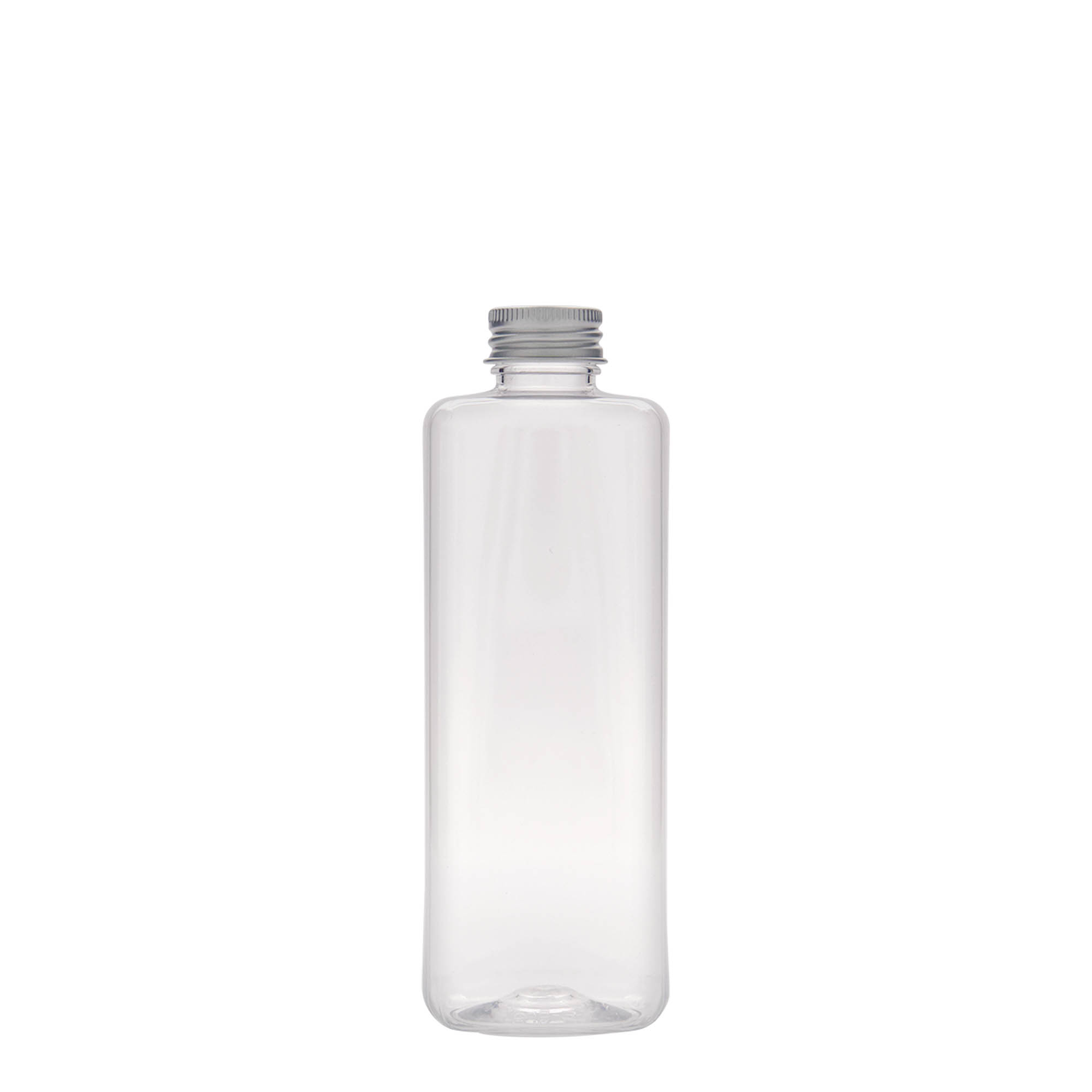 300 ml PET-flaske 'Karl', firkantet, plastik, tud: 24/410