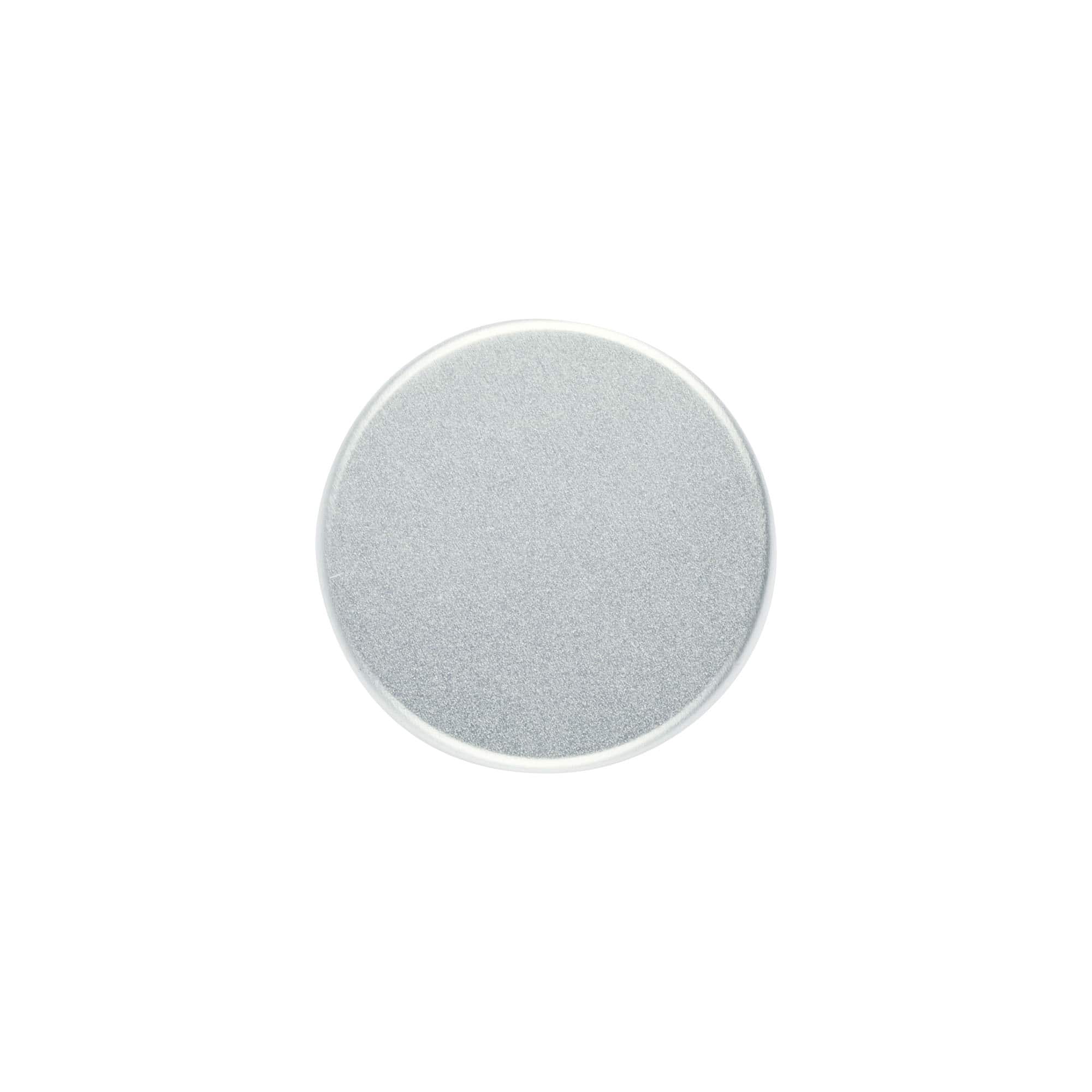 Skruelåg, metal, sølv, til åbning: GPI 33/400 Skruelåg, metal, sølv, til åbning: GPI 33/400