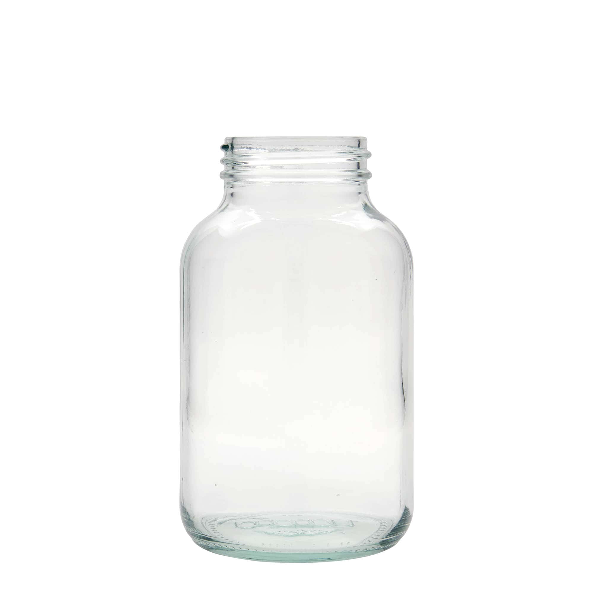 1.000 ml bredhalset glas, åbning: DIN 68