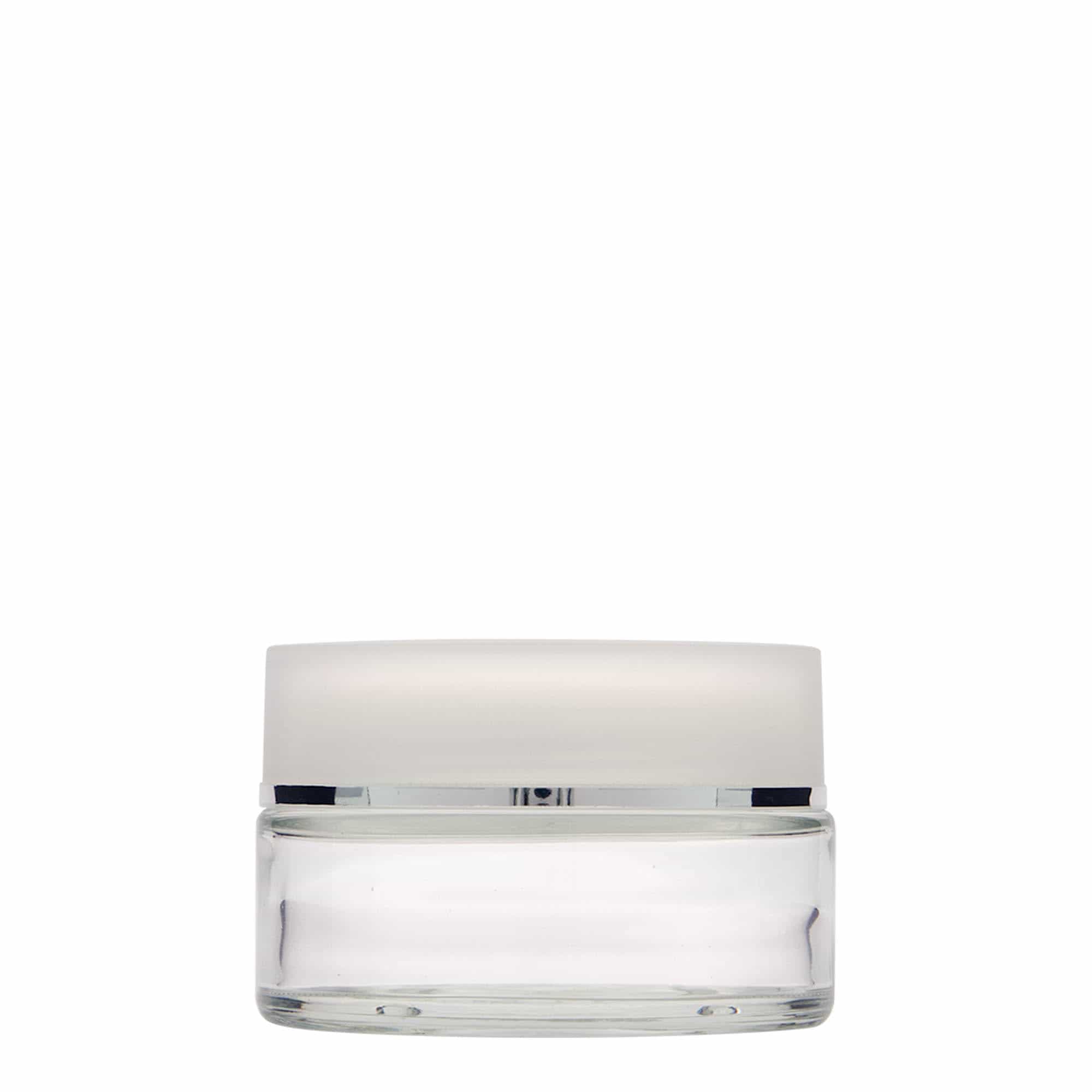 100 ml krukke 'Clear Edition', glas, åbning: skruelåg