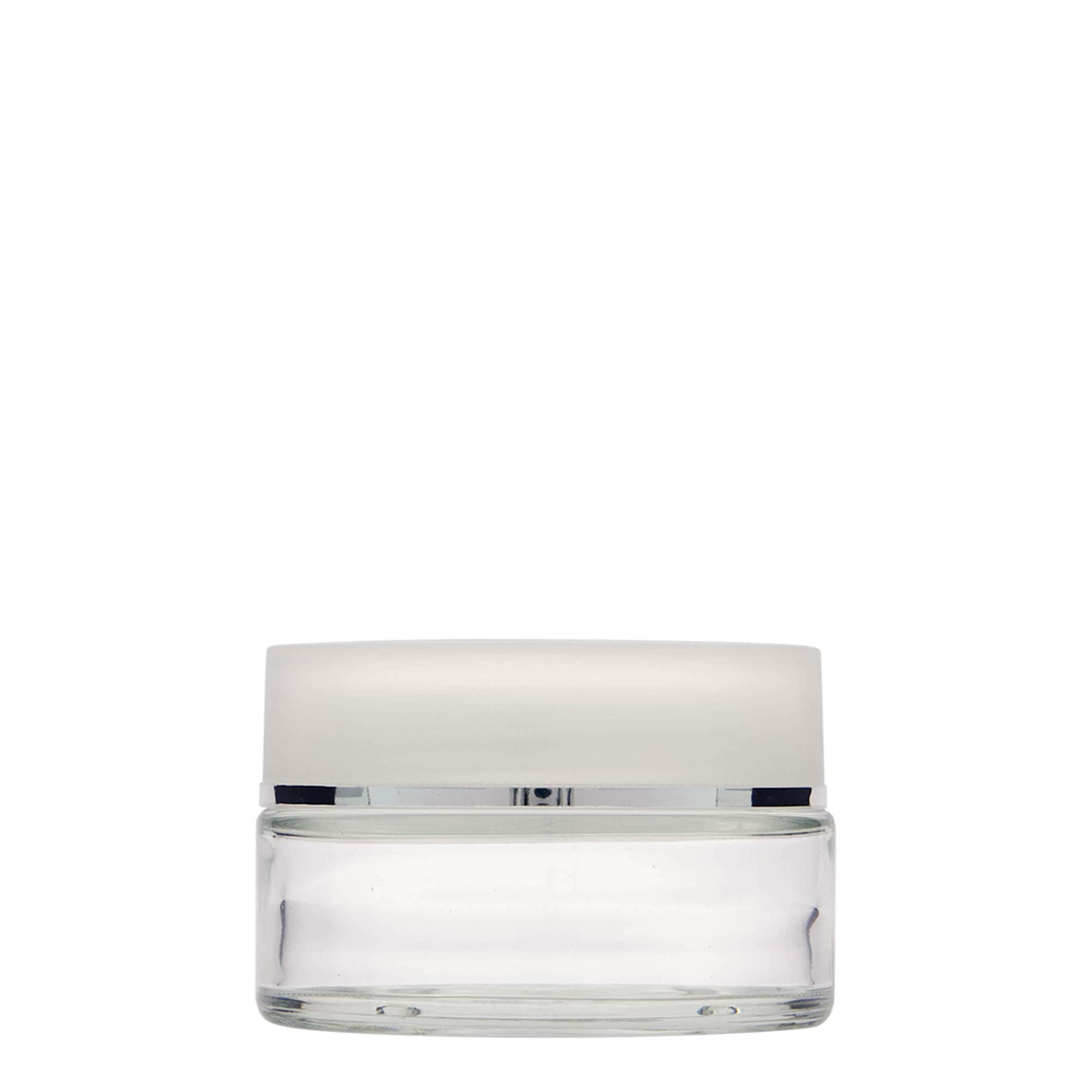 100 ml krukke 'Clear Edition', glas, åbning: skruelåg