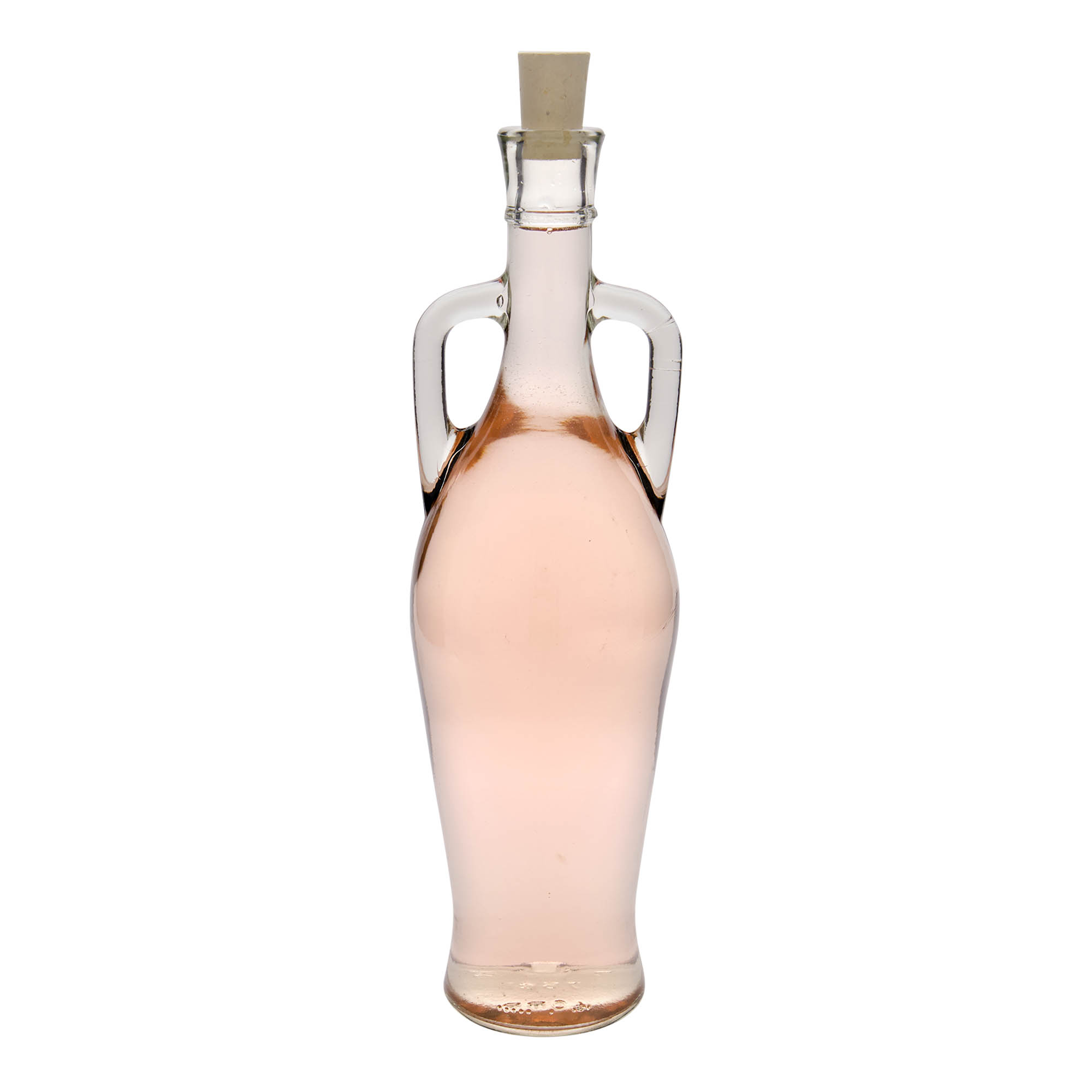 750 ml glasflaske 'Amphore', munding: kork 750 ml glasflaske 'Amphore', munding: kork