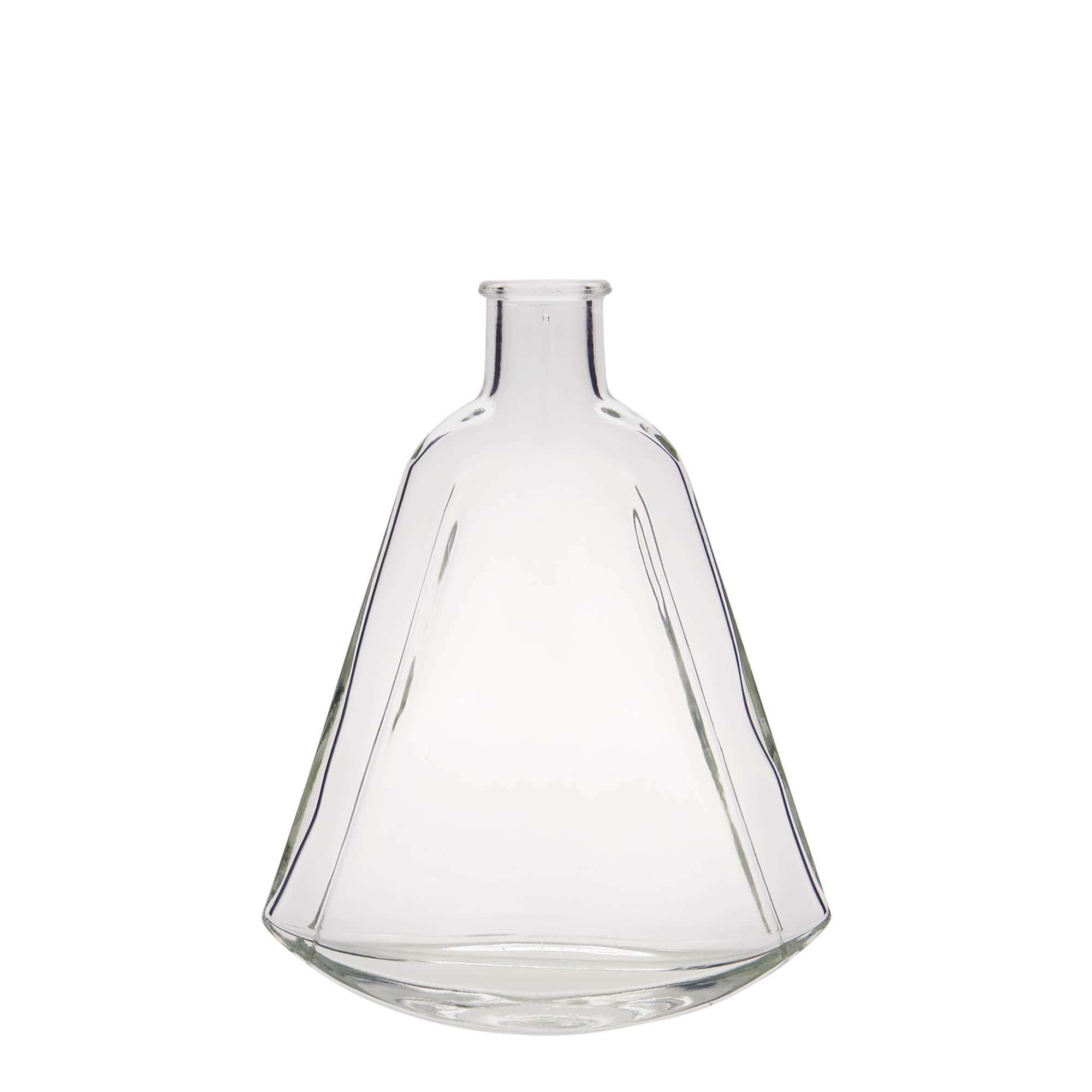 200 ml glasflaske 'Maurizio', oval, åbning: Kork 200 ml glasflaske 'Maurizio', oval, åbning: Kork