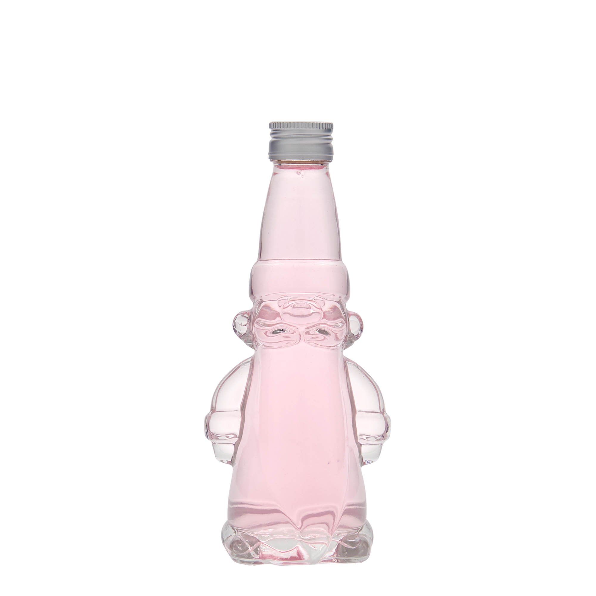 200 ml glasflaske 'Julenisse', åbning: PP 28