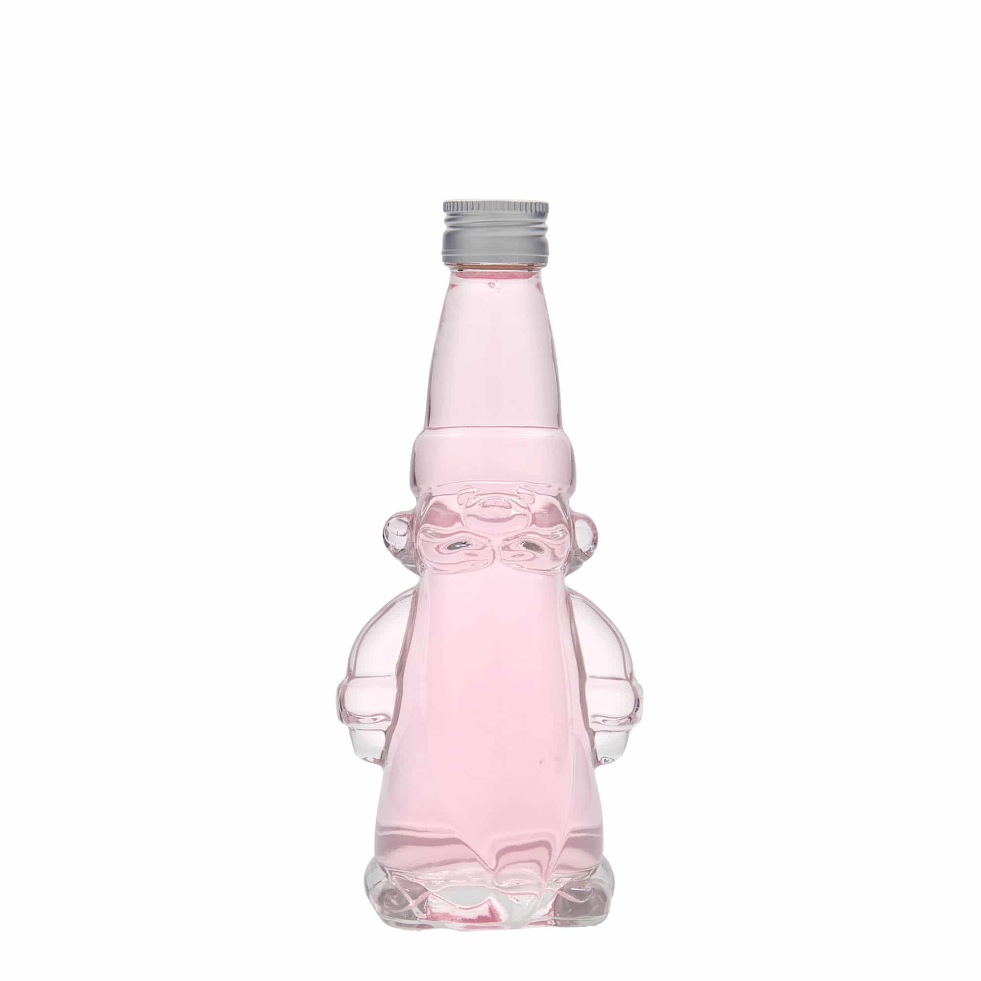 200 ml glasflaske 'Julenisse', åbning: PP 28