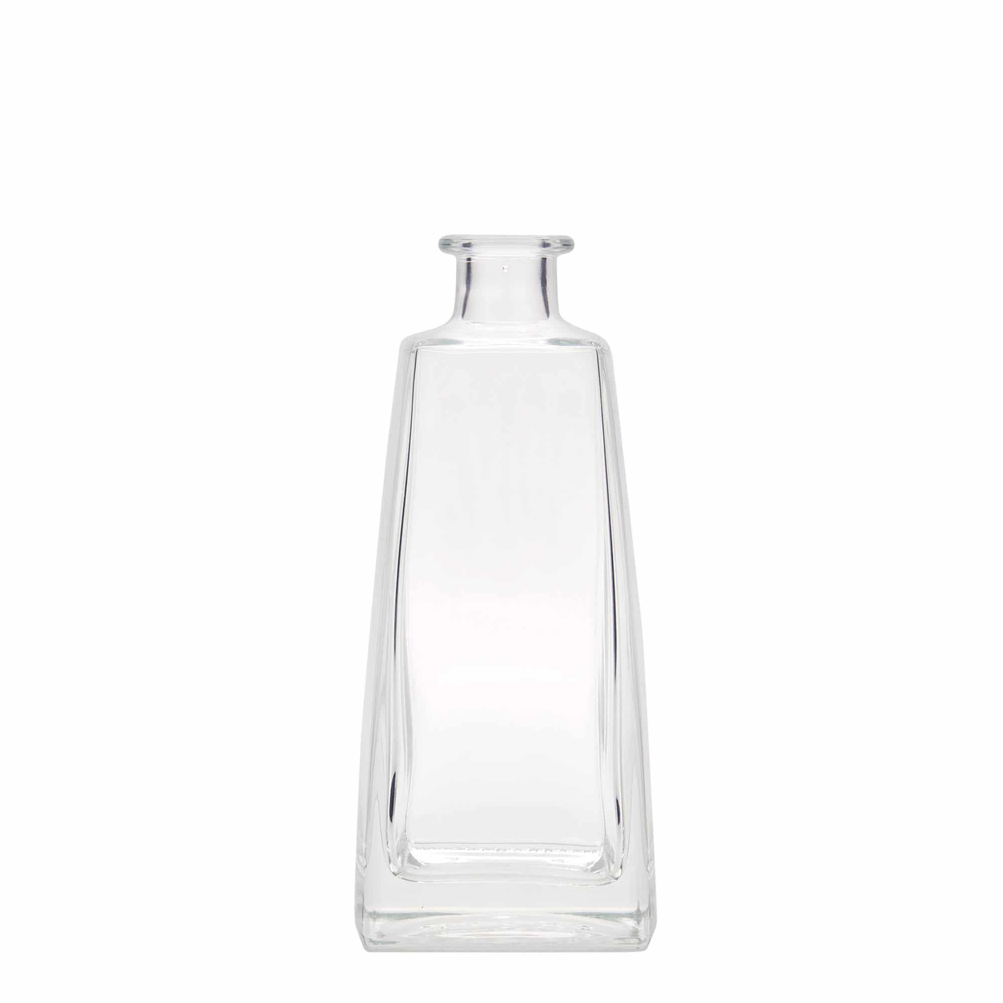 350 ml glasflaske 'Timmy', firkantet, åbning: Kork 350 ml glasflaske 'Timmy', firkantet, åbning: Kork