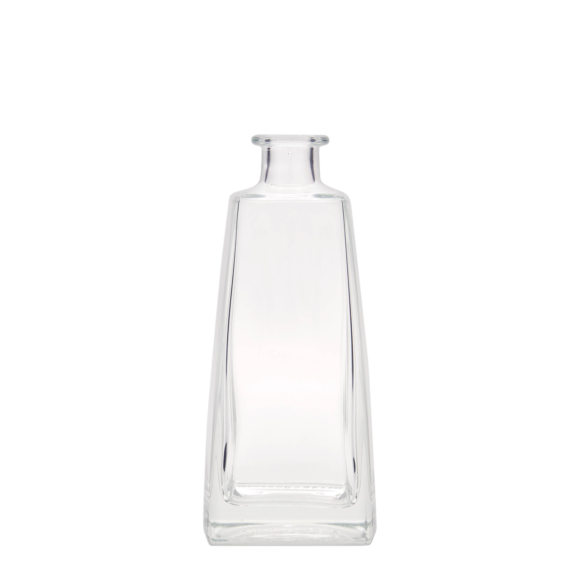 350 ml glasflaske 'Timmy', rektangulær, åbning: kork 350 ml glasflaske 'Timmy', rektangulær, åbning: kork