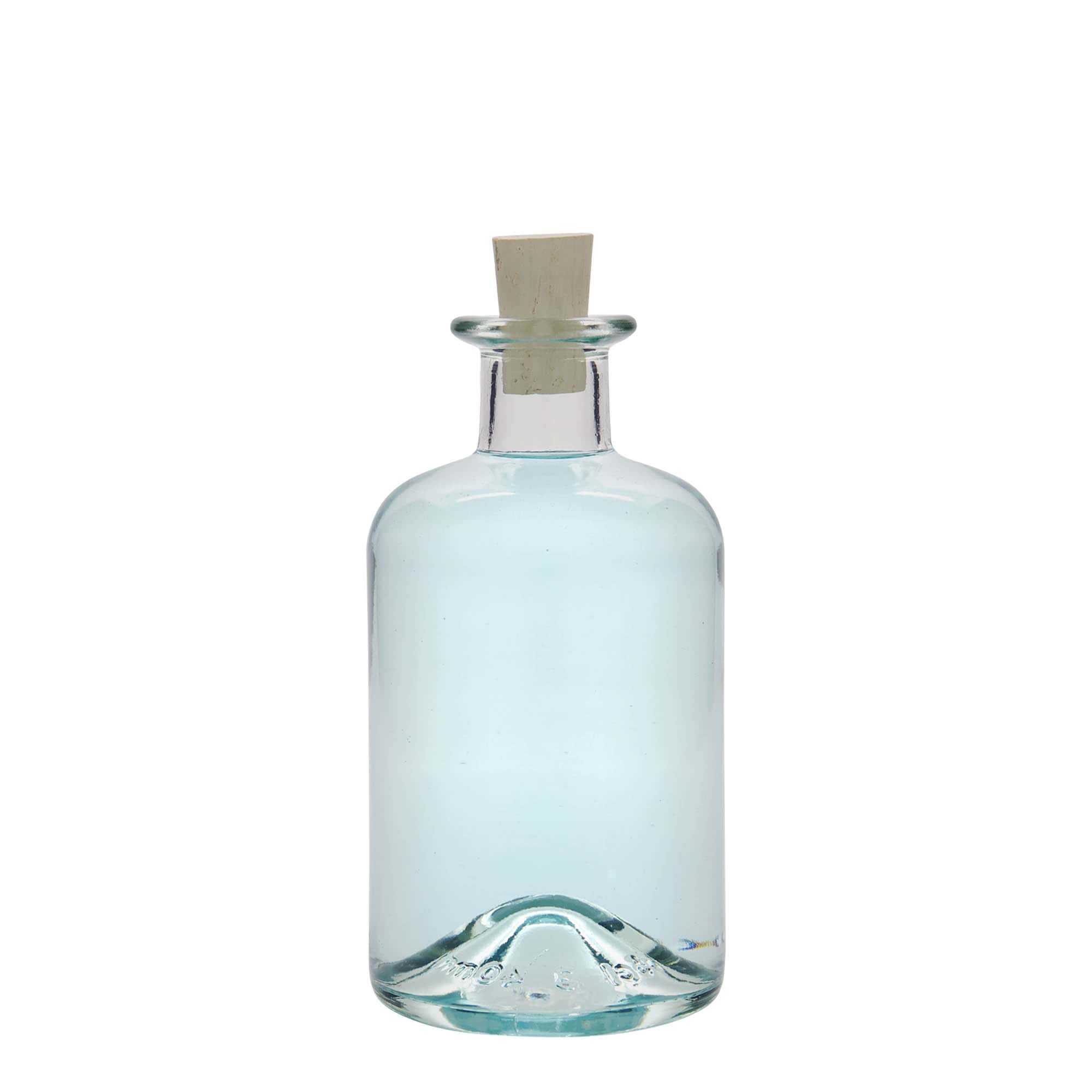 350 ml glasflaske apoteker, munding: kork