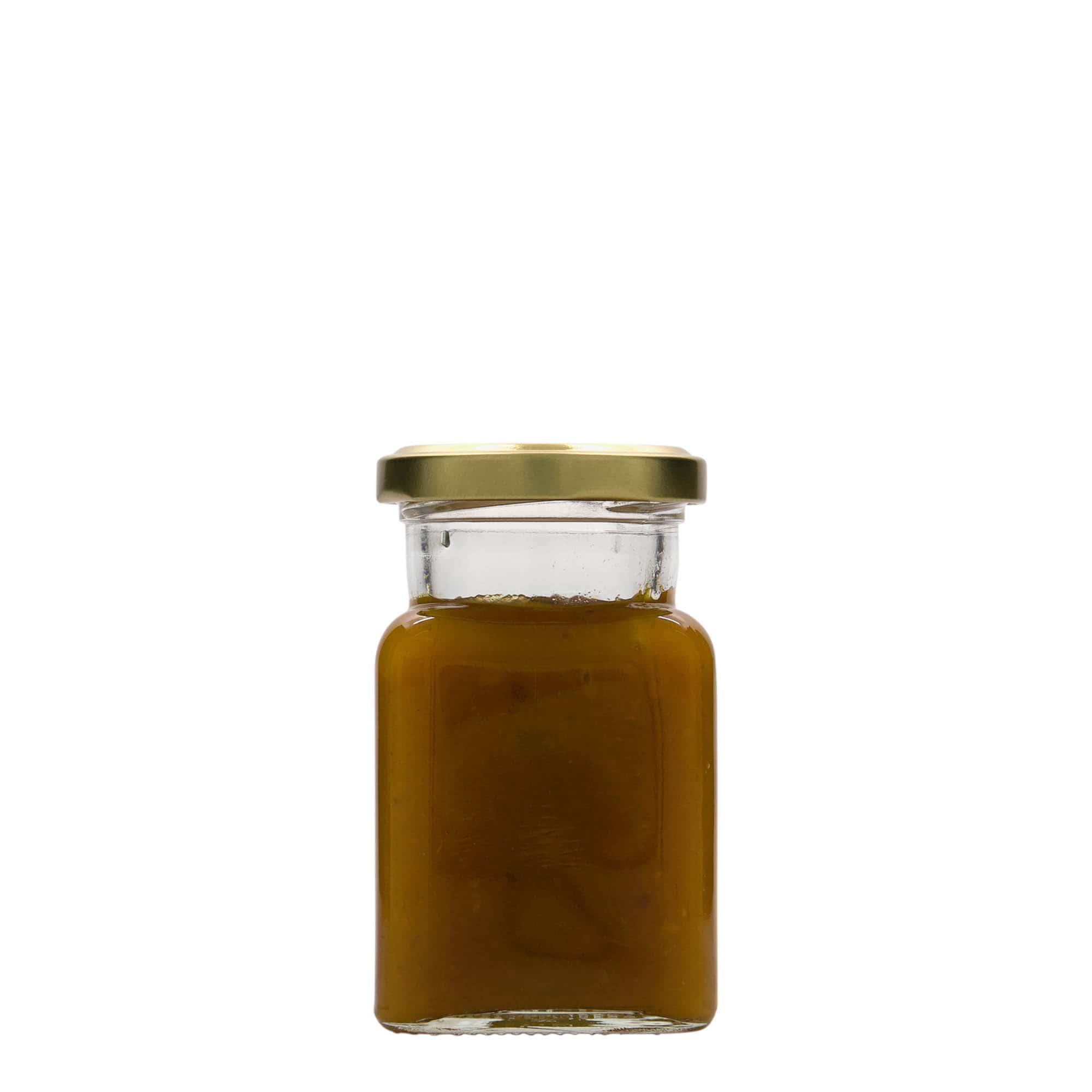 150 ml firkantet glas, åbning: Twist-off (TO 53)