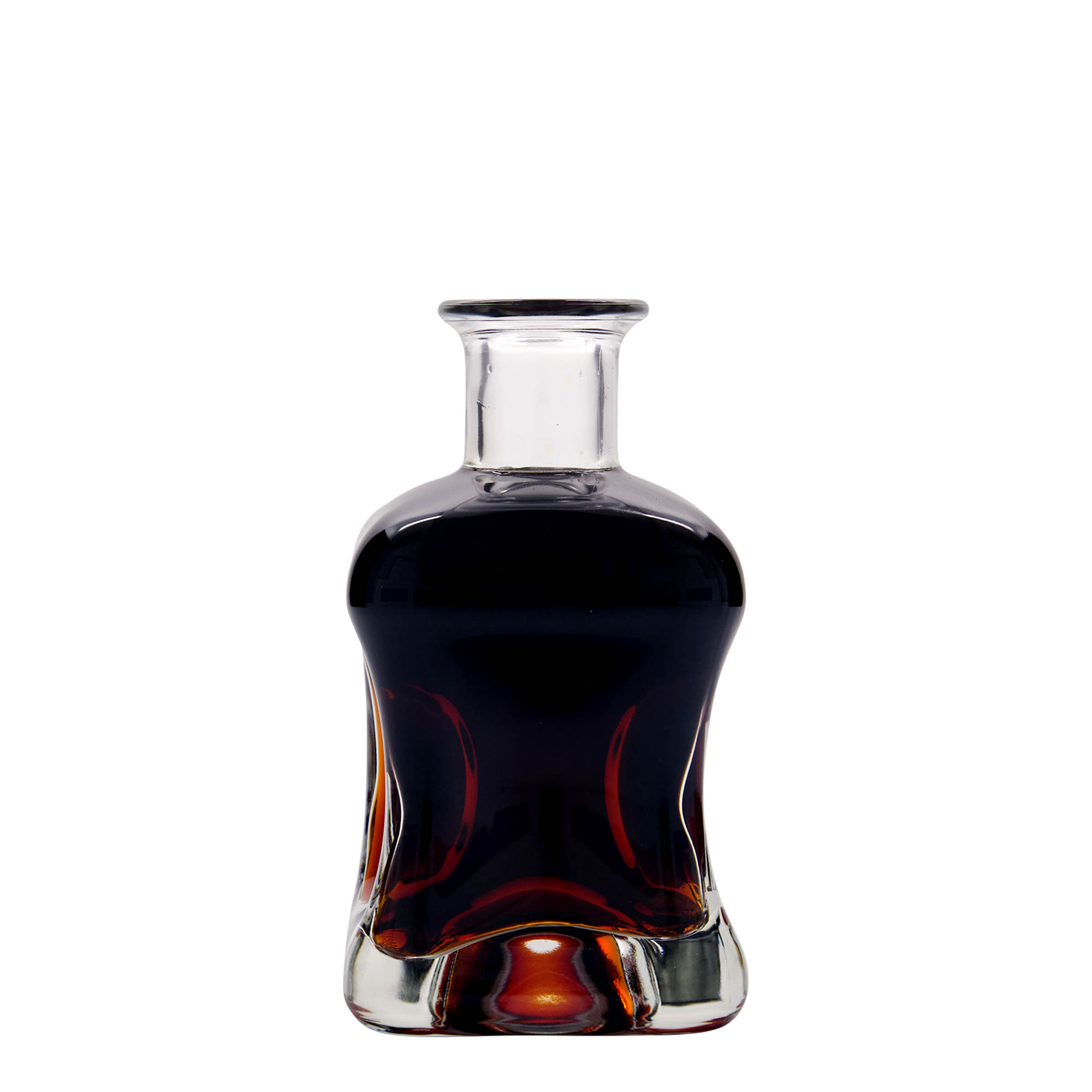 350 ml glasflaske »Dublin«, firkantet, åbning: kork