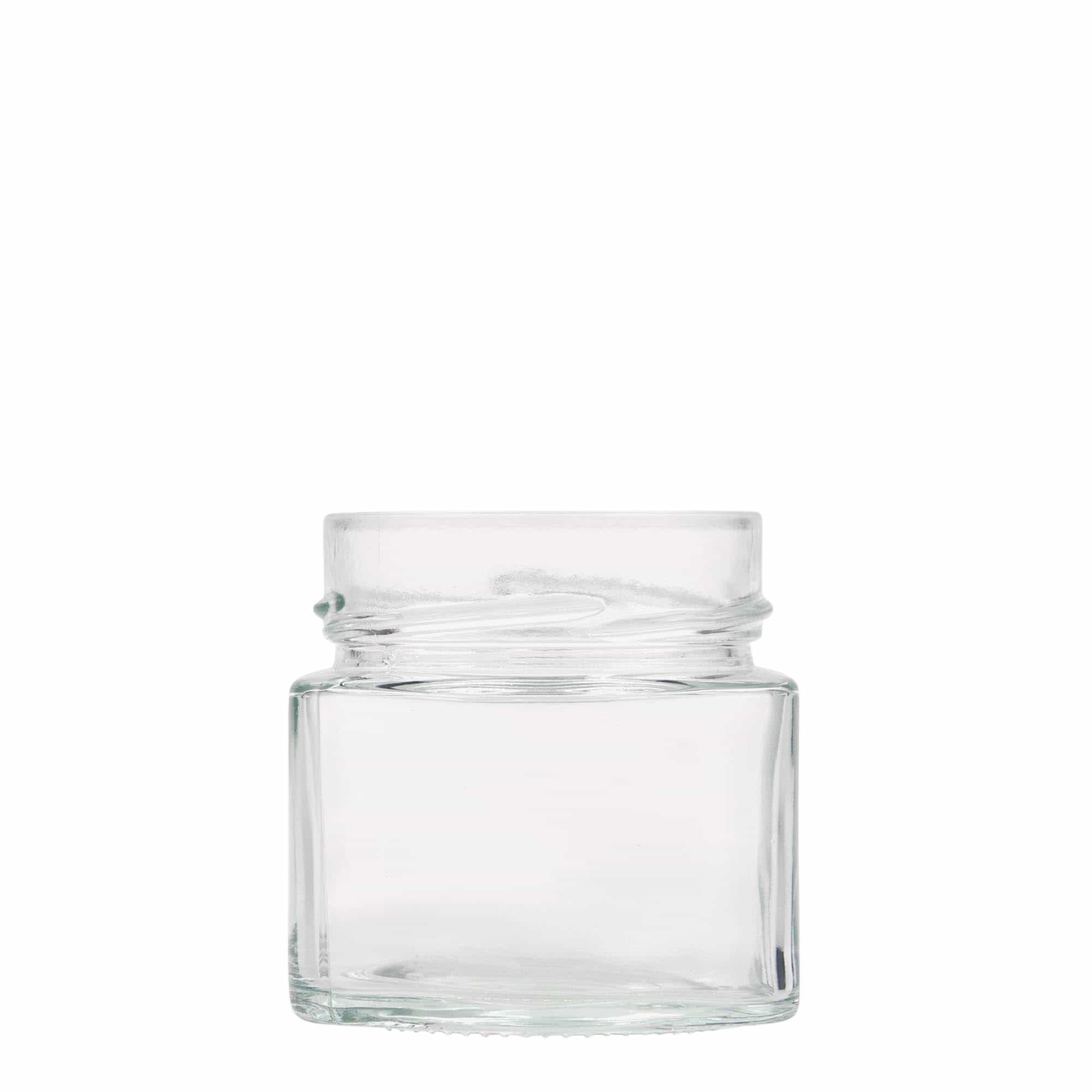 212 ml kvadraktisk glas 'Kimba', åbning: Extra-deep-twist-off (EDTO 70)