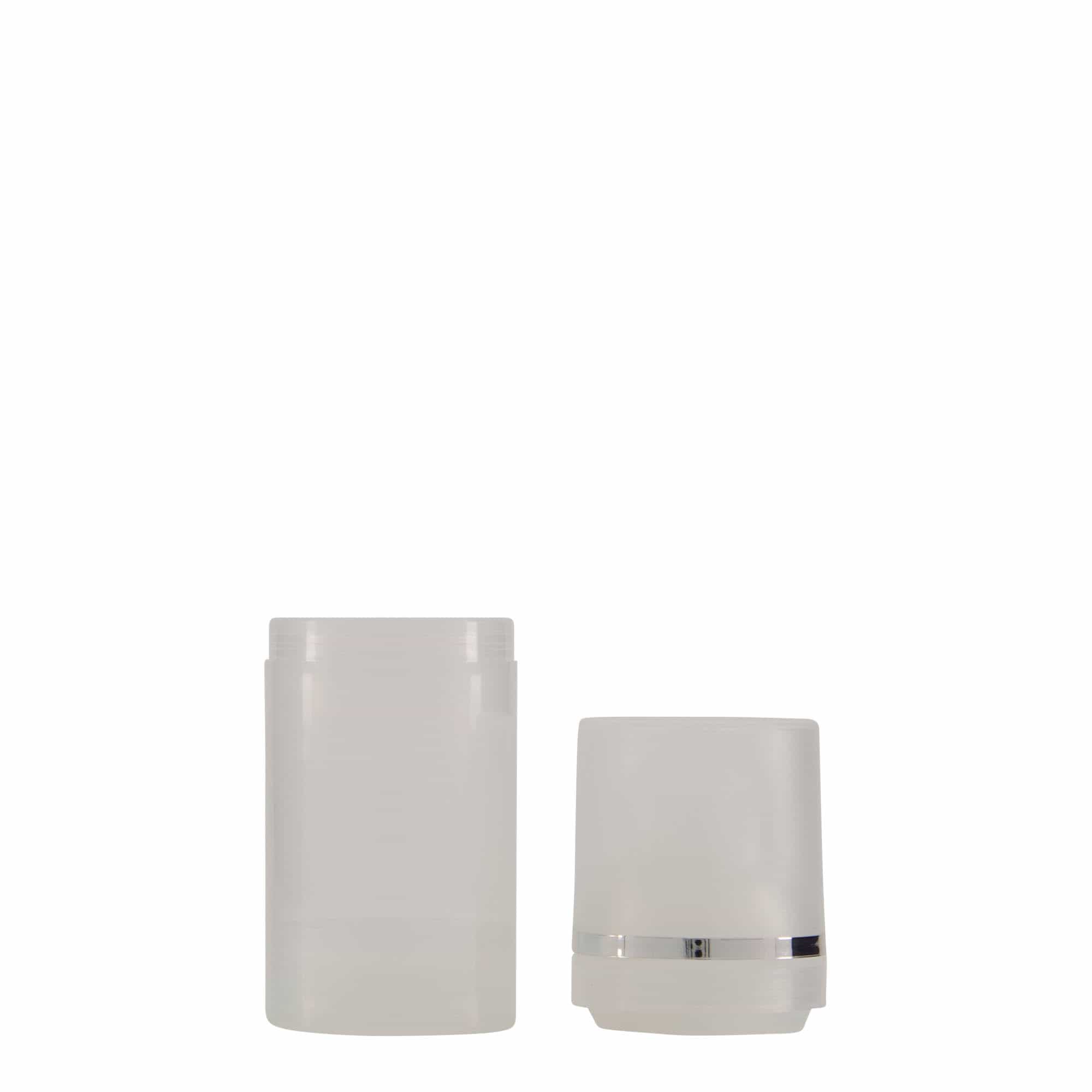 30 ml luftløs dispenser 'Mezzo', PP-plast, natur 30 ml luftløs dispenser 'Mezzo', PP-plast, natur